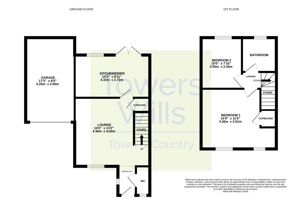 34, Kingfisher Drive, Yeovil floorplan
