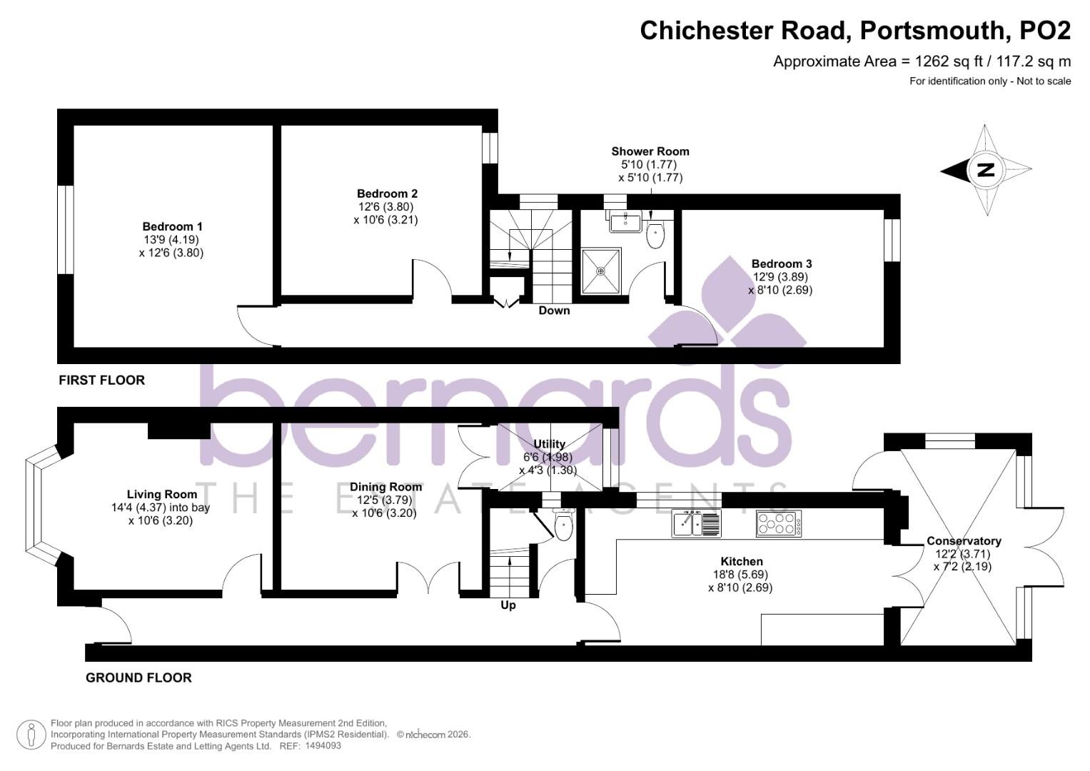 16, Chichester Road, Portsmouth floorplan