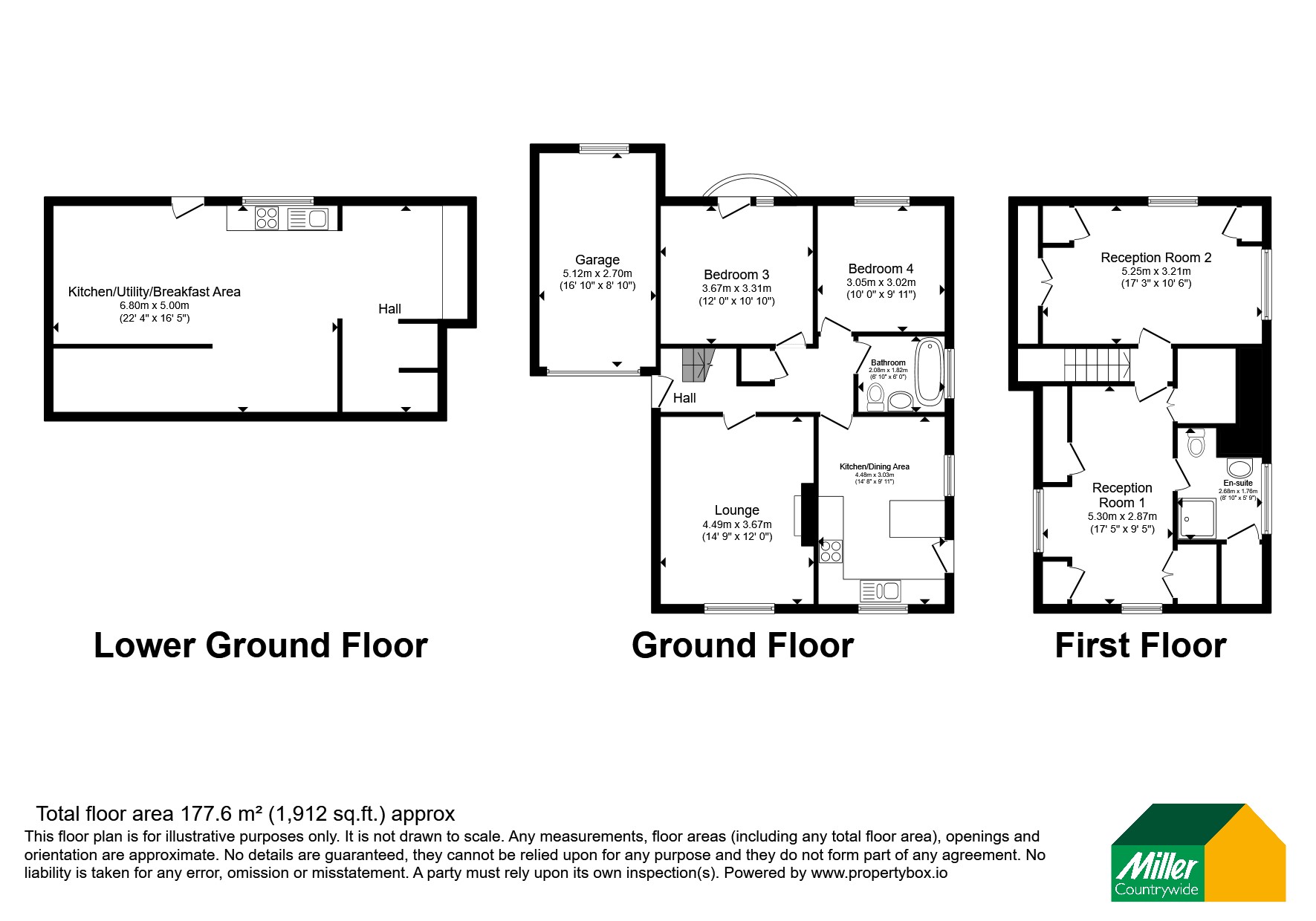 19, Lower Gurnick Road, Penzance floorplan