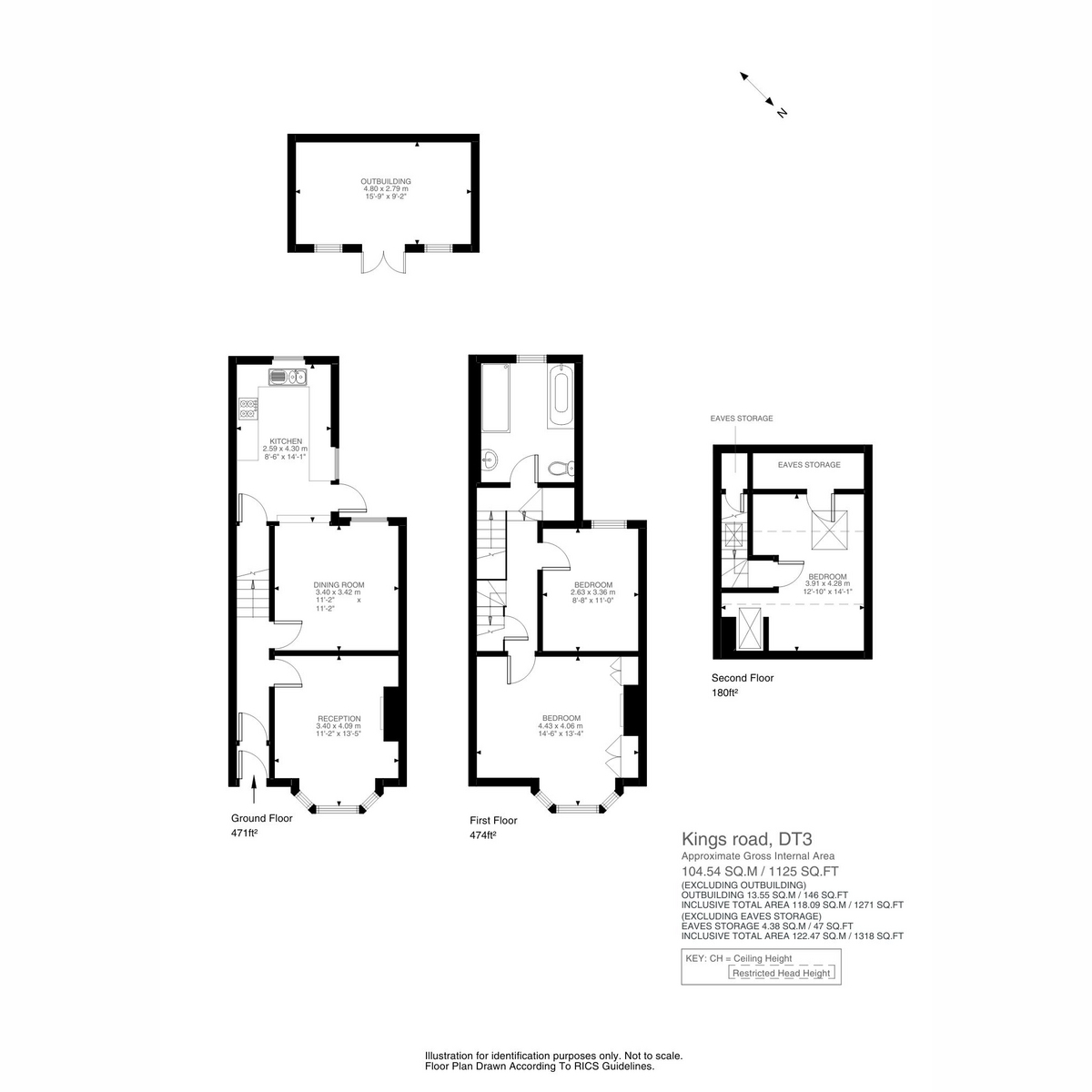 2, Kings Road, Weymouth floorplan