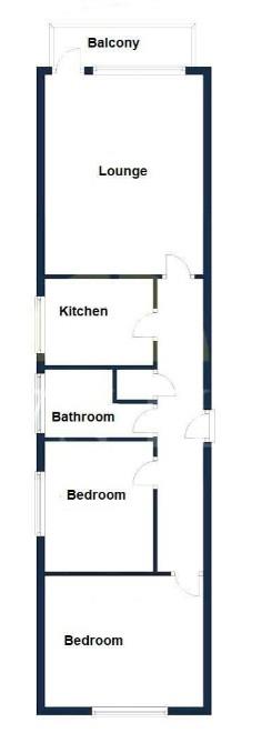 Flat 6, Selmeston House, Upperton Road, Eastbourne floorplan