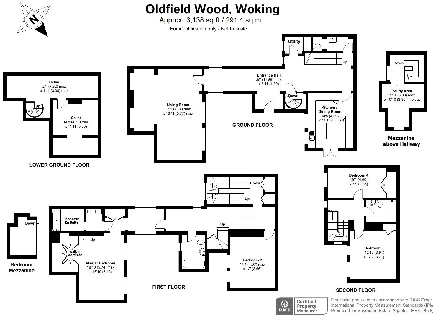 17, Oldfield Wood, Woking floorplan