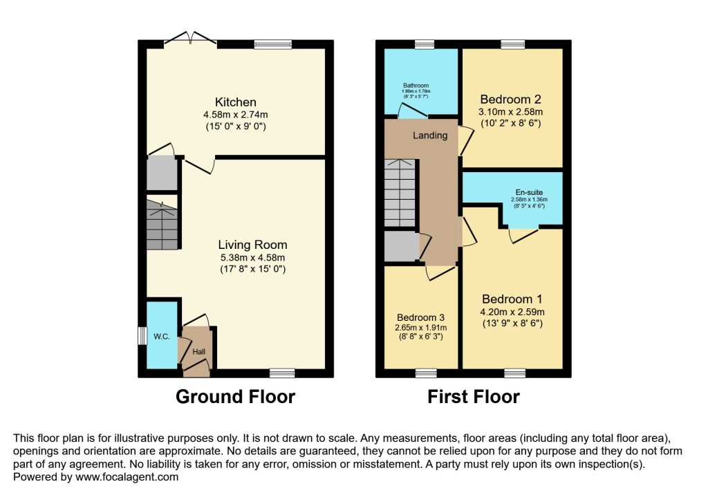 46, Weavers Avenue, Frizington floorplan
