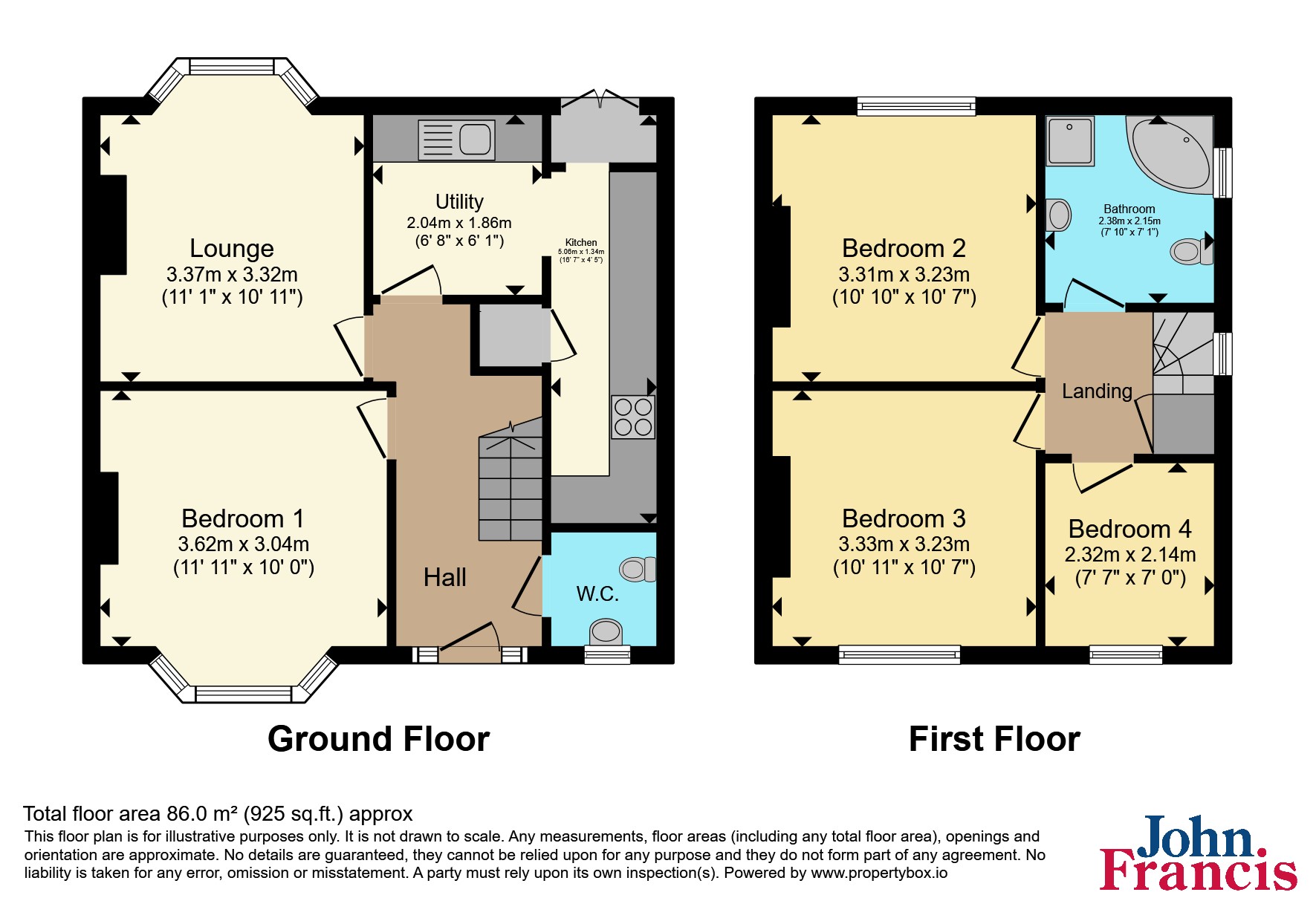 10, Pentyla Road, West Glamorgan floorplan