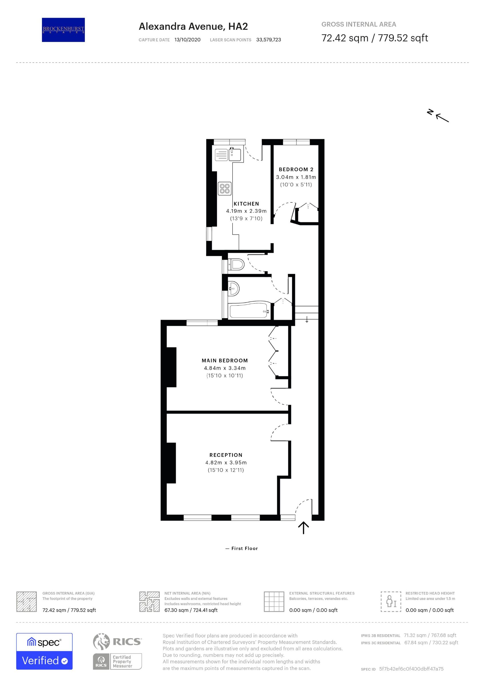 218a Alexandra Avenue, Harrow floorplan