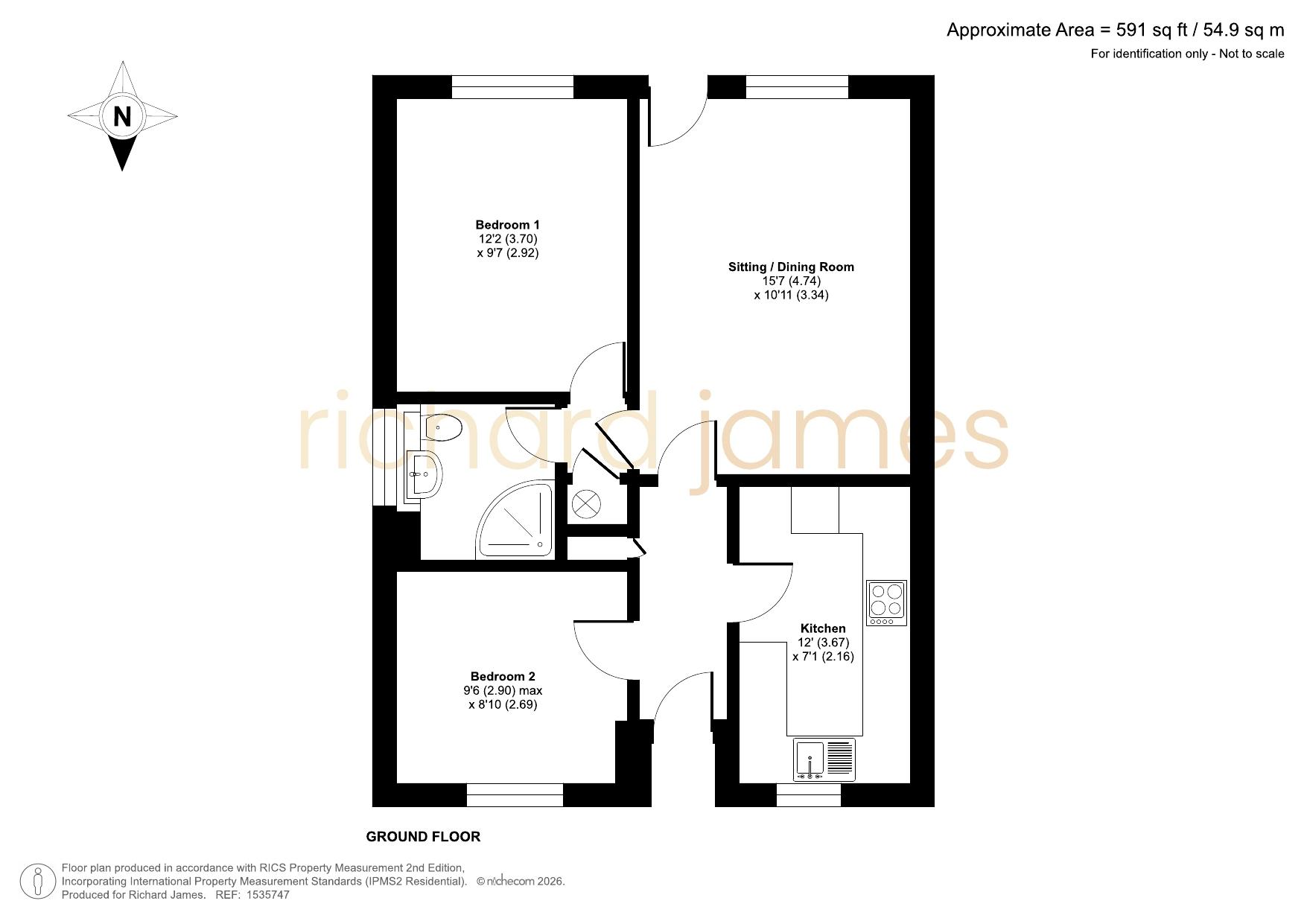 Bellver, Swindon floorplan