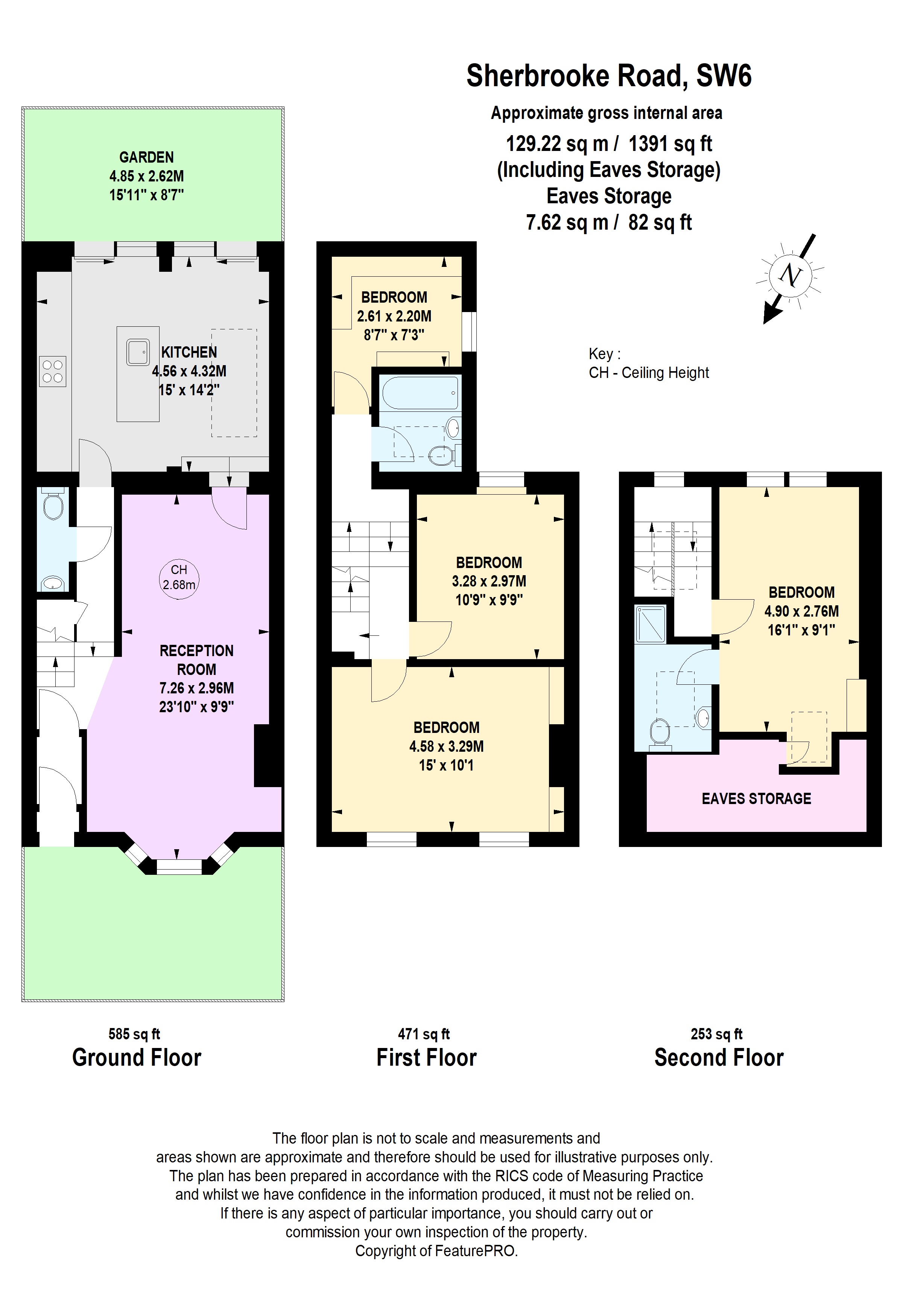 4 bed terraced house for sale in Sherbrooke Road, Fulham, London SW6