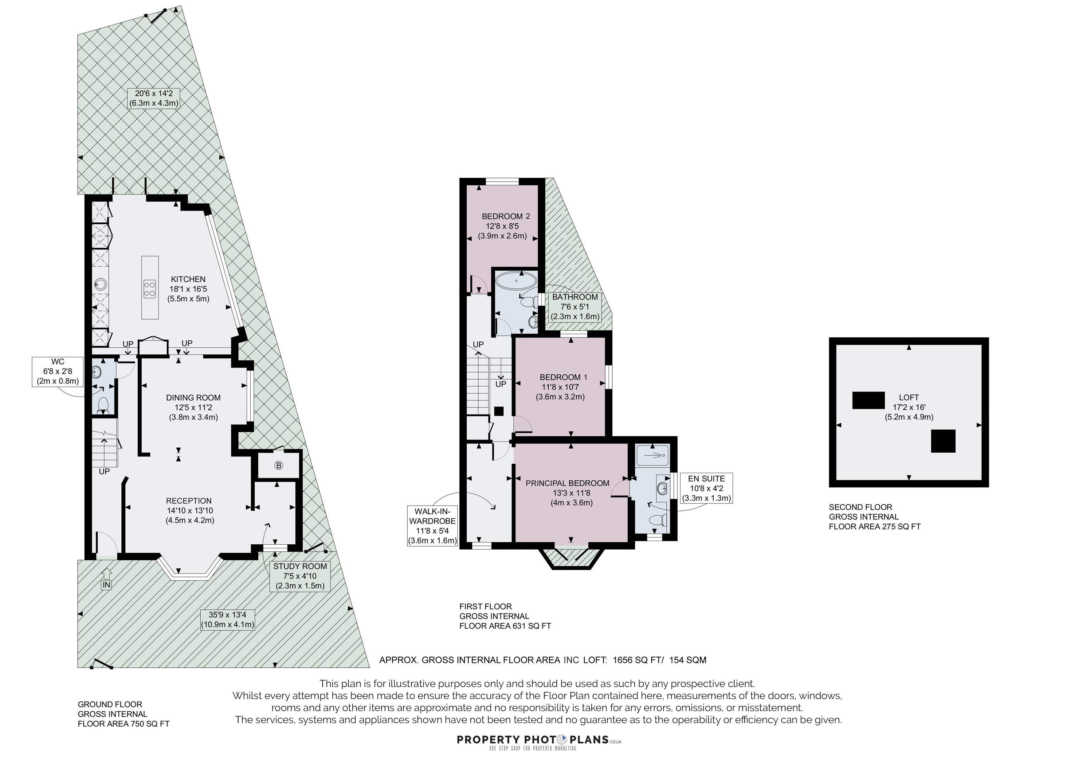 Woodstock Road, London floorplan