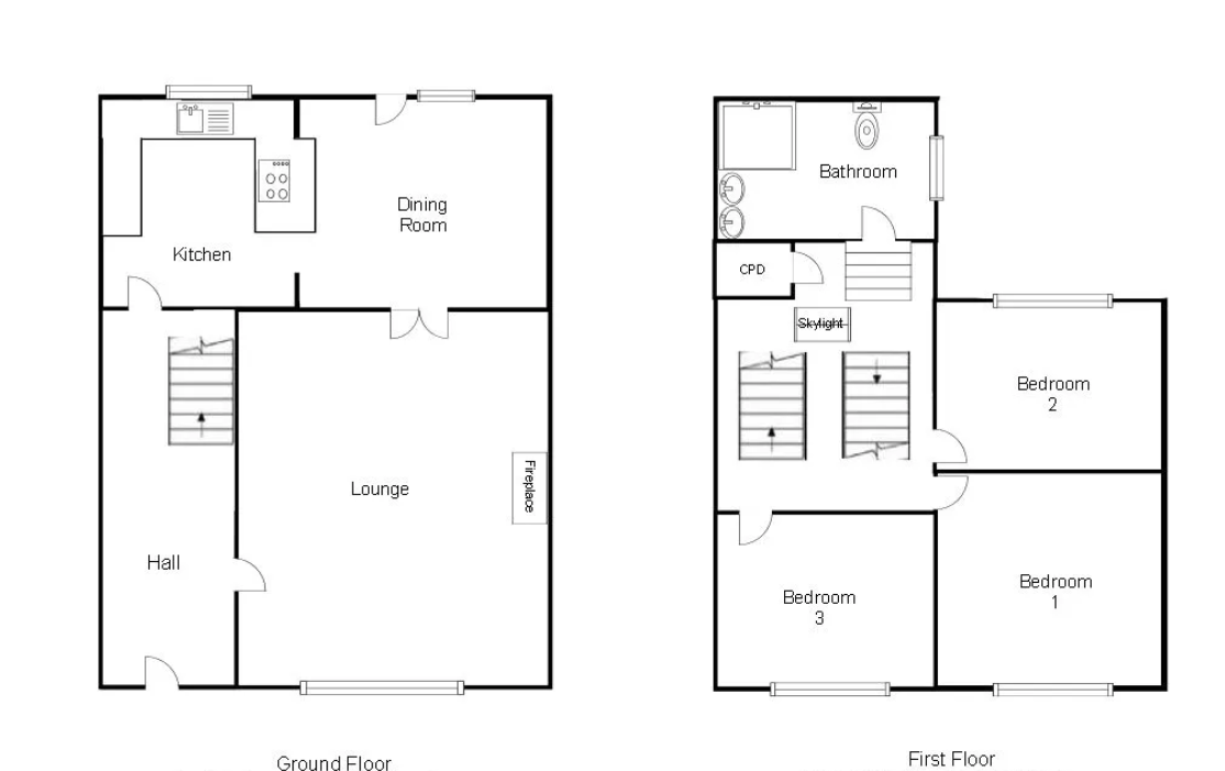 2, Mayfield Drive, Pembrokeshire floorplan