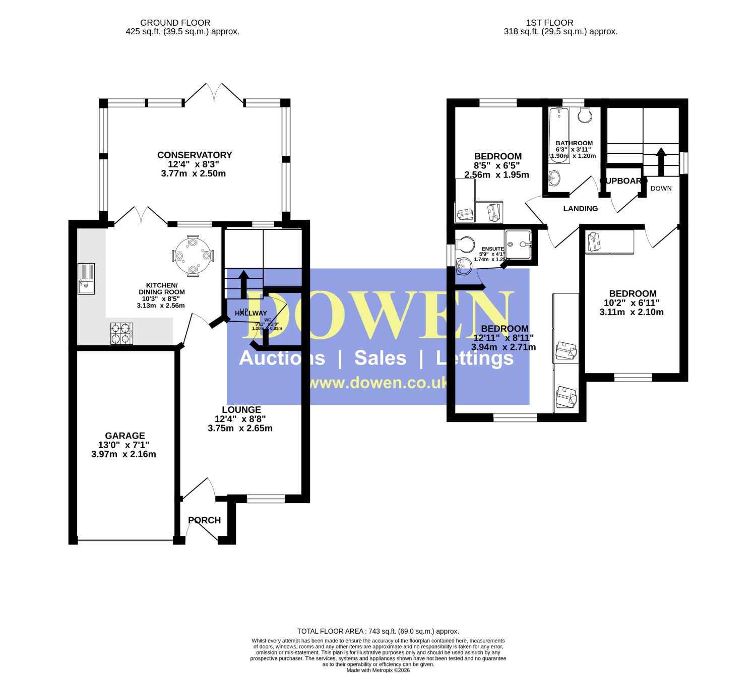 10, Cavell Drive, Durham floorplan