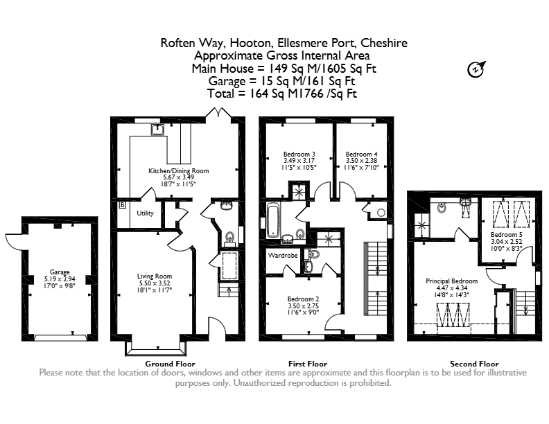 12, Roften Way, Ellesmere Port floorplan