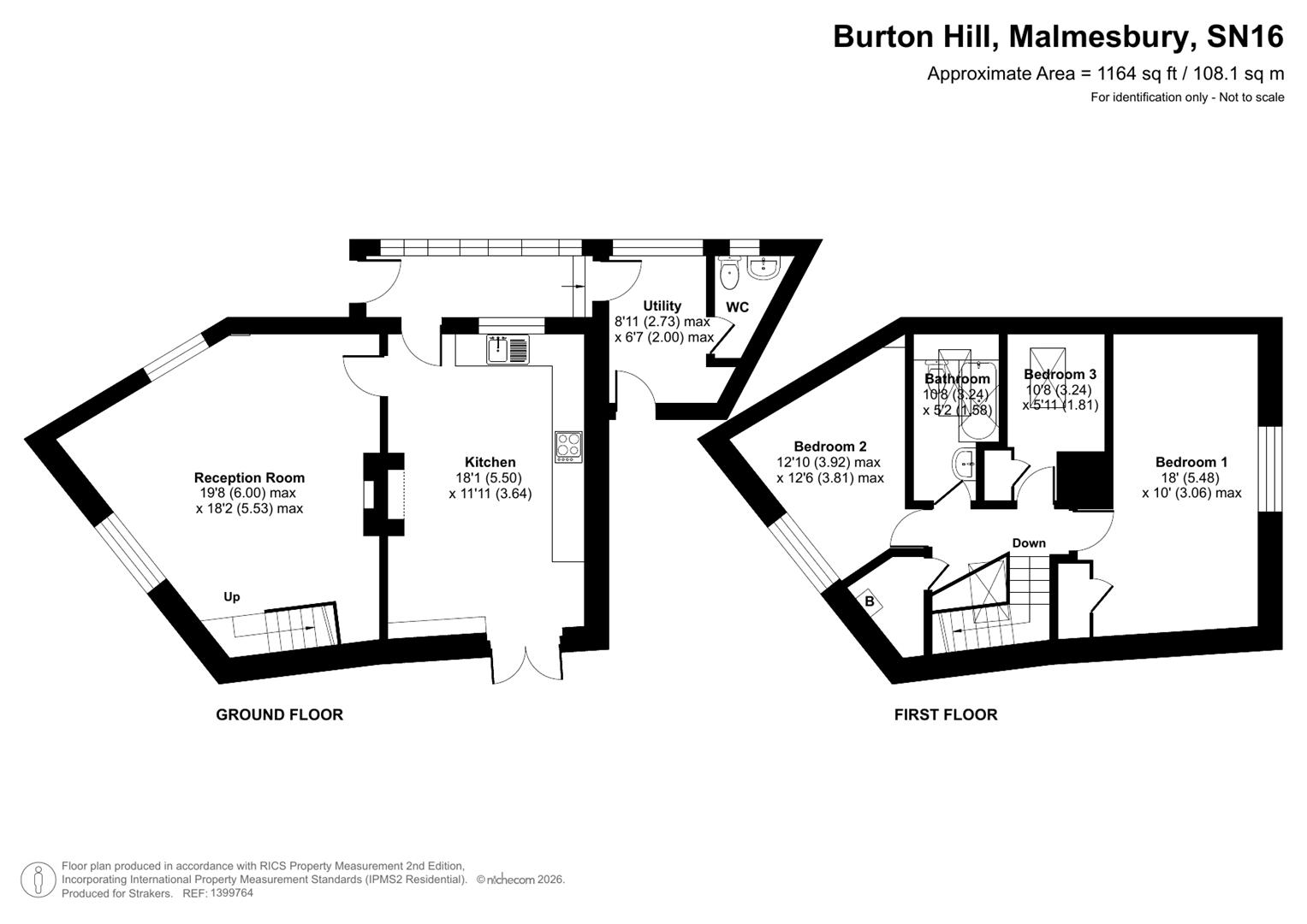 Threshing Barn Cottage, Burton Hill, Malmesbury floorplan