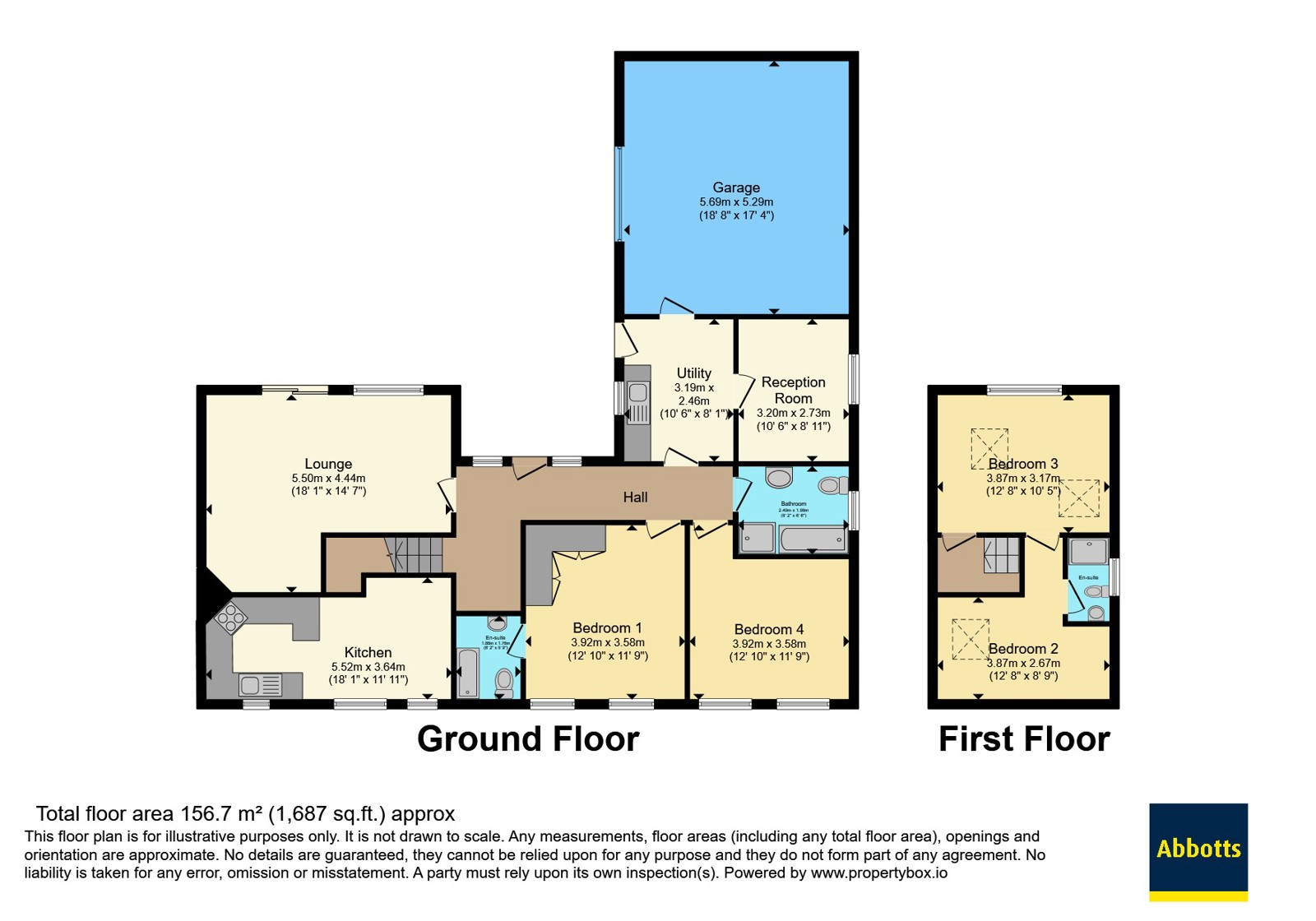 6, Starling Rise, Cromer floorplan