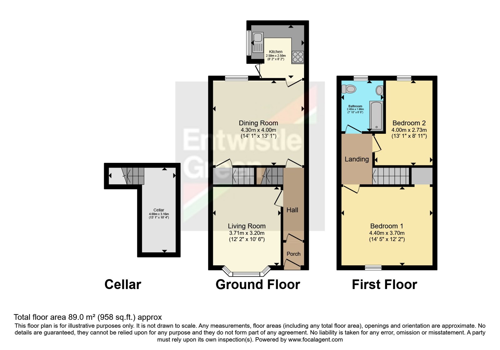 7, Hawthorne Terrace, Lancashire floorplan
