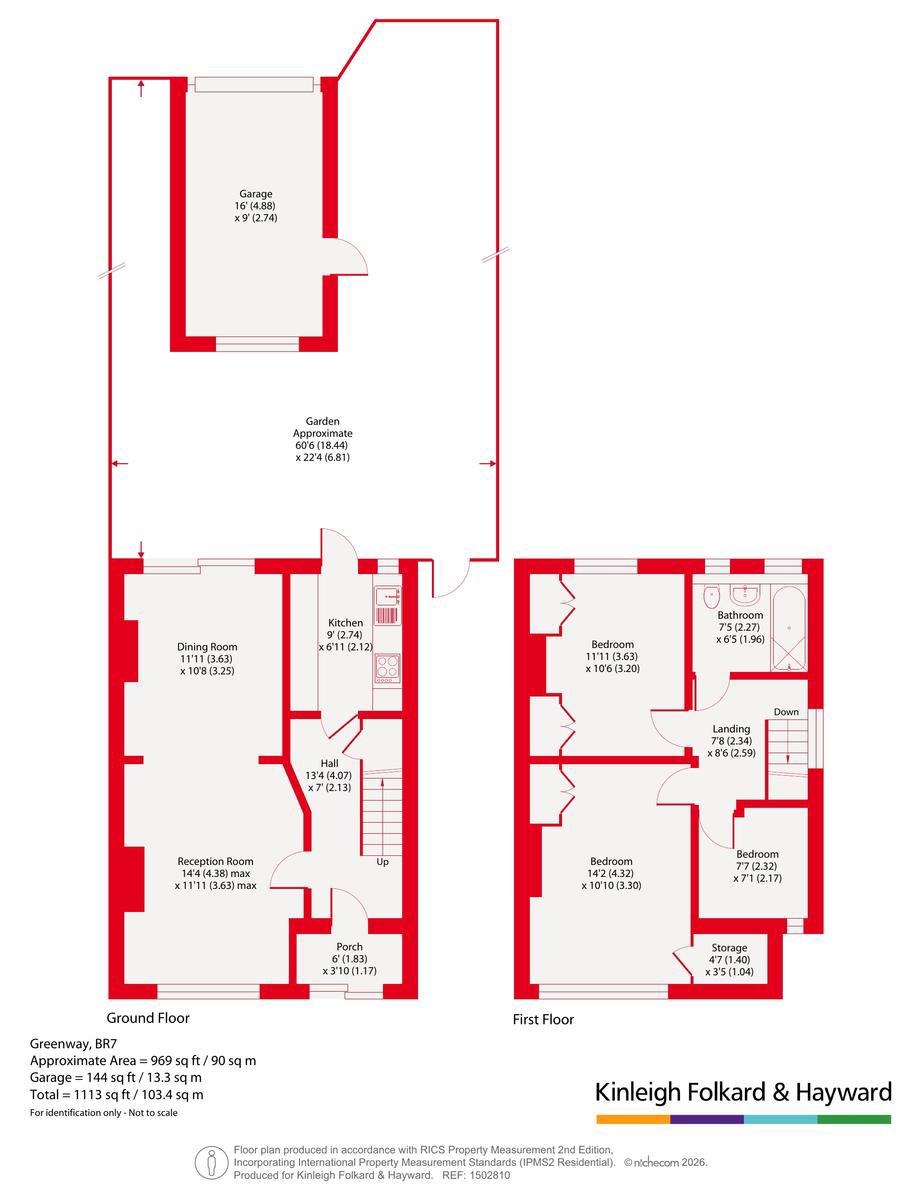 70, Greenway, Chislehurst floorplan