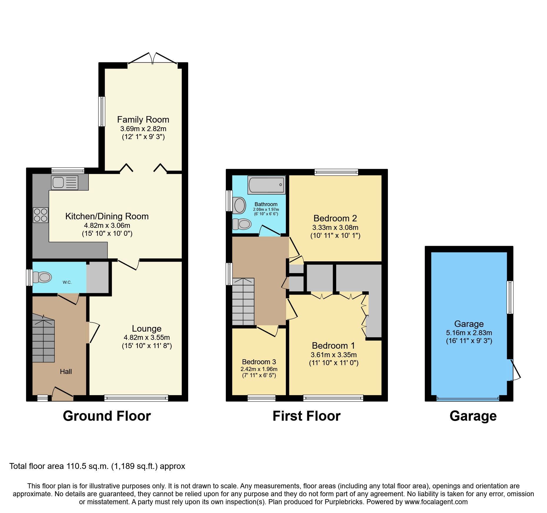 8, Harwood Close, Poulton-le-Fylde floorplan