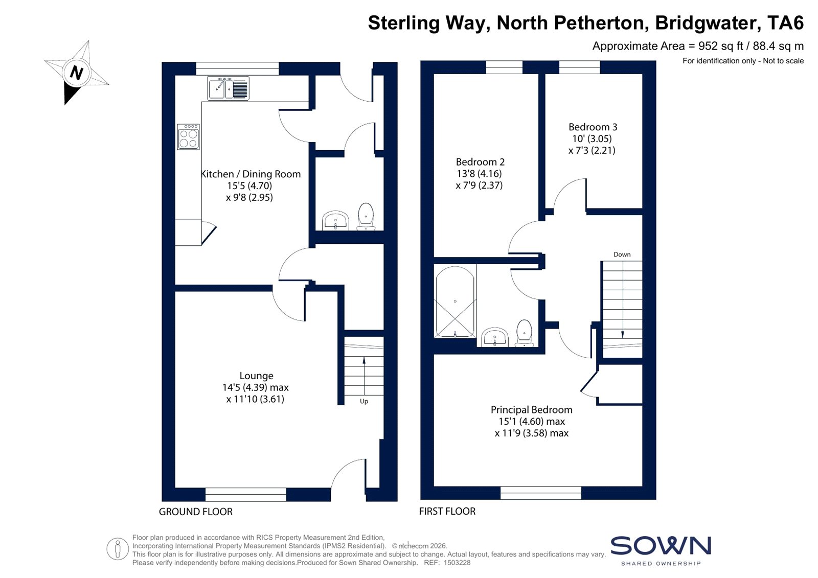 SNG SO, 42, Sterling Way, Bridgwater floorplan