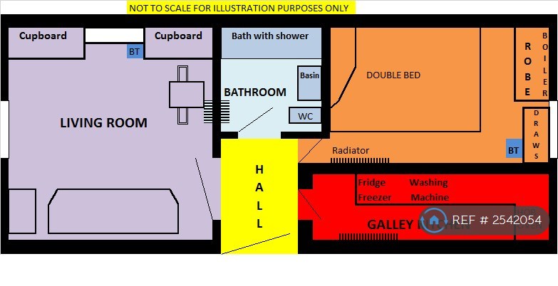 Flat R, Roslin St, Aberdeen floorplan