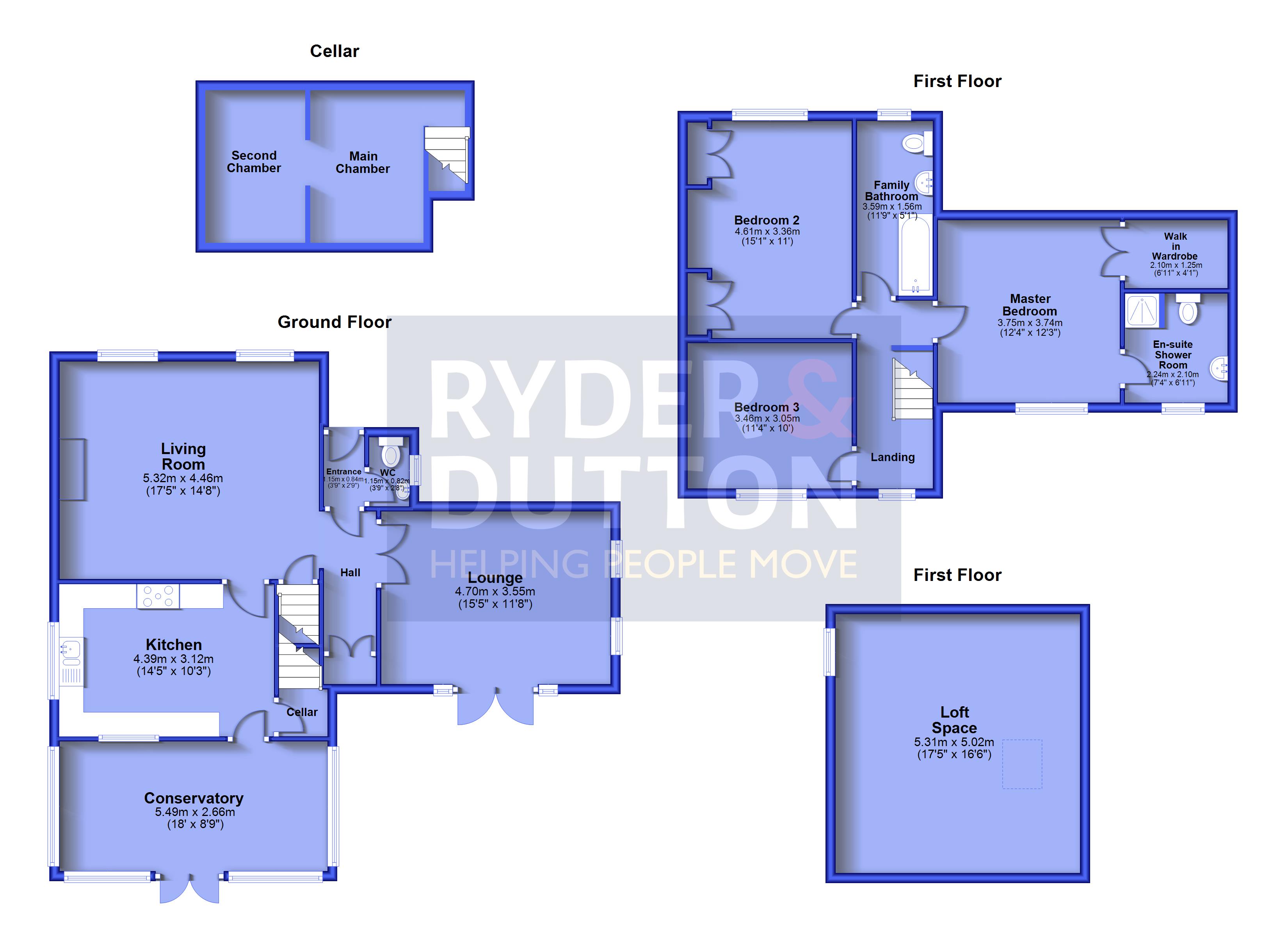 Coal Pit Lane, Bacup, Rossendale, OL13 floorplan