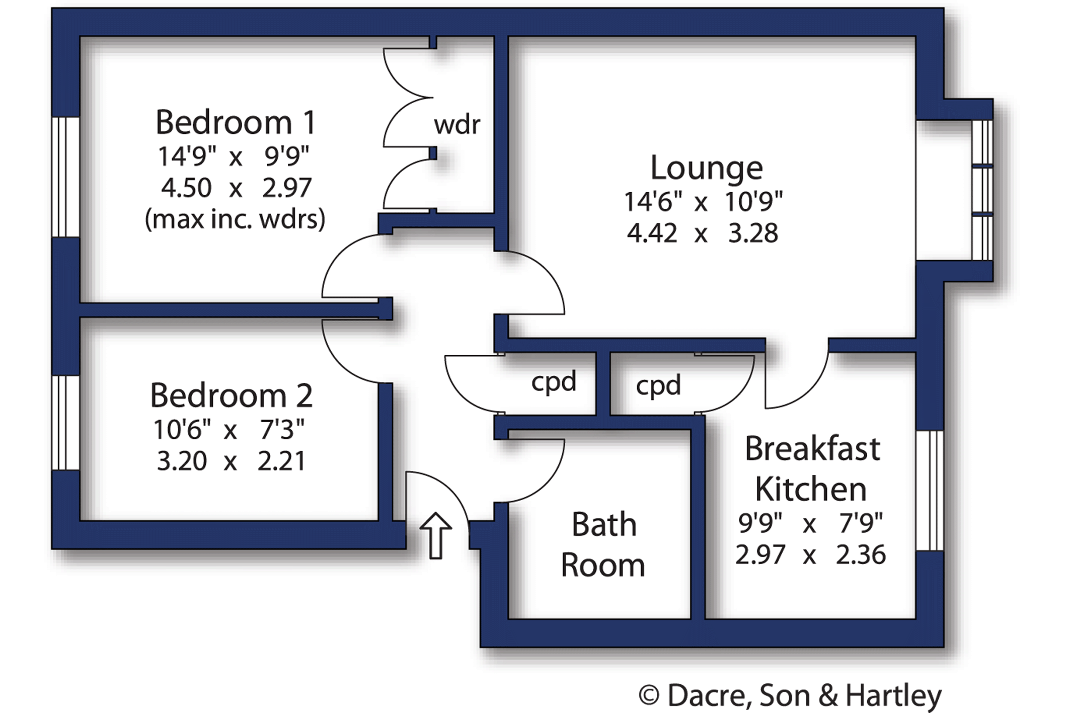 130, Cottingley Road, Bradford floorplan