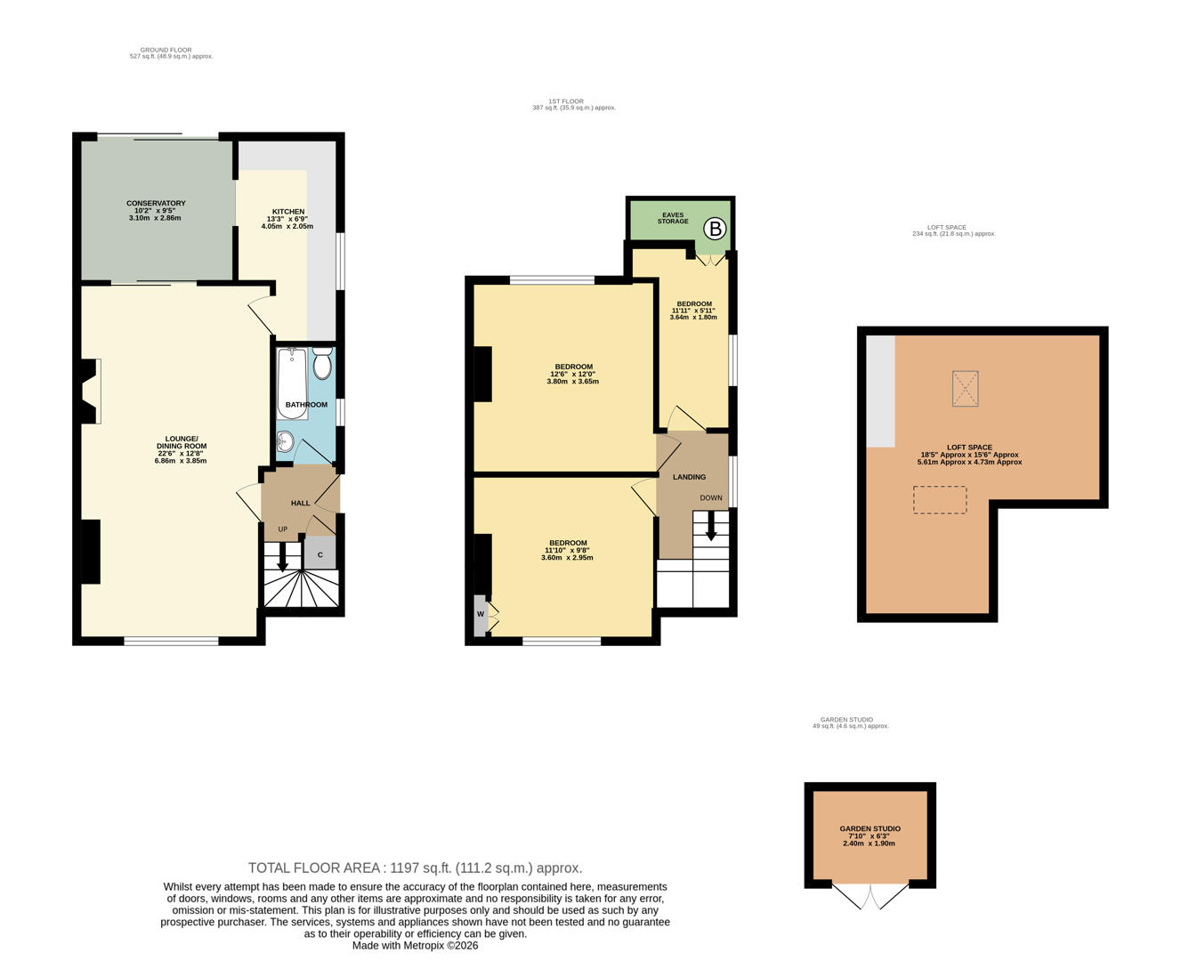 34, Poultney Road, Coventry floorplan