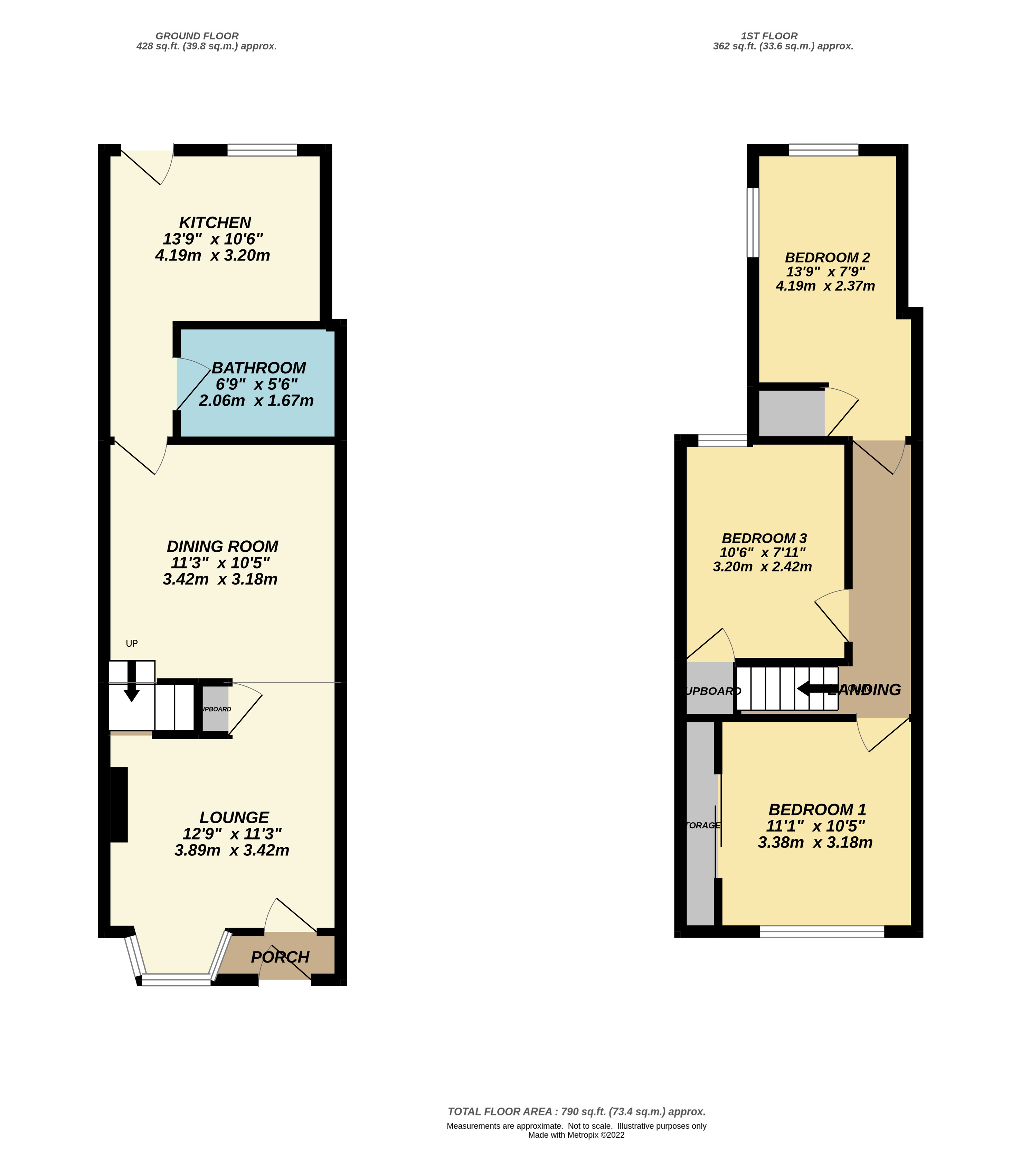 Stanhope Road, Kent floorplan