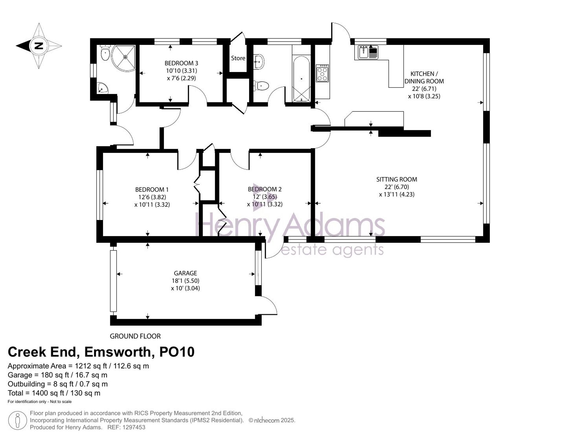 5 Creek End, Emsworth floorplan