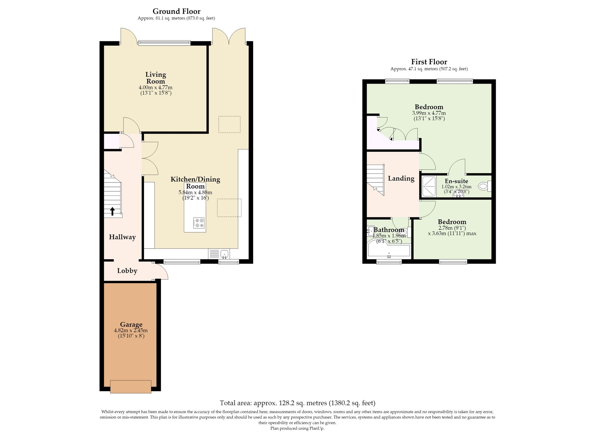 50 Tower Close, Norwich floorplan