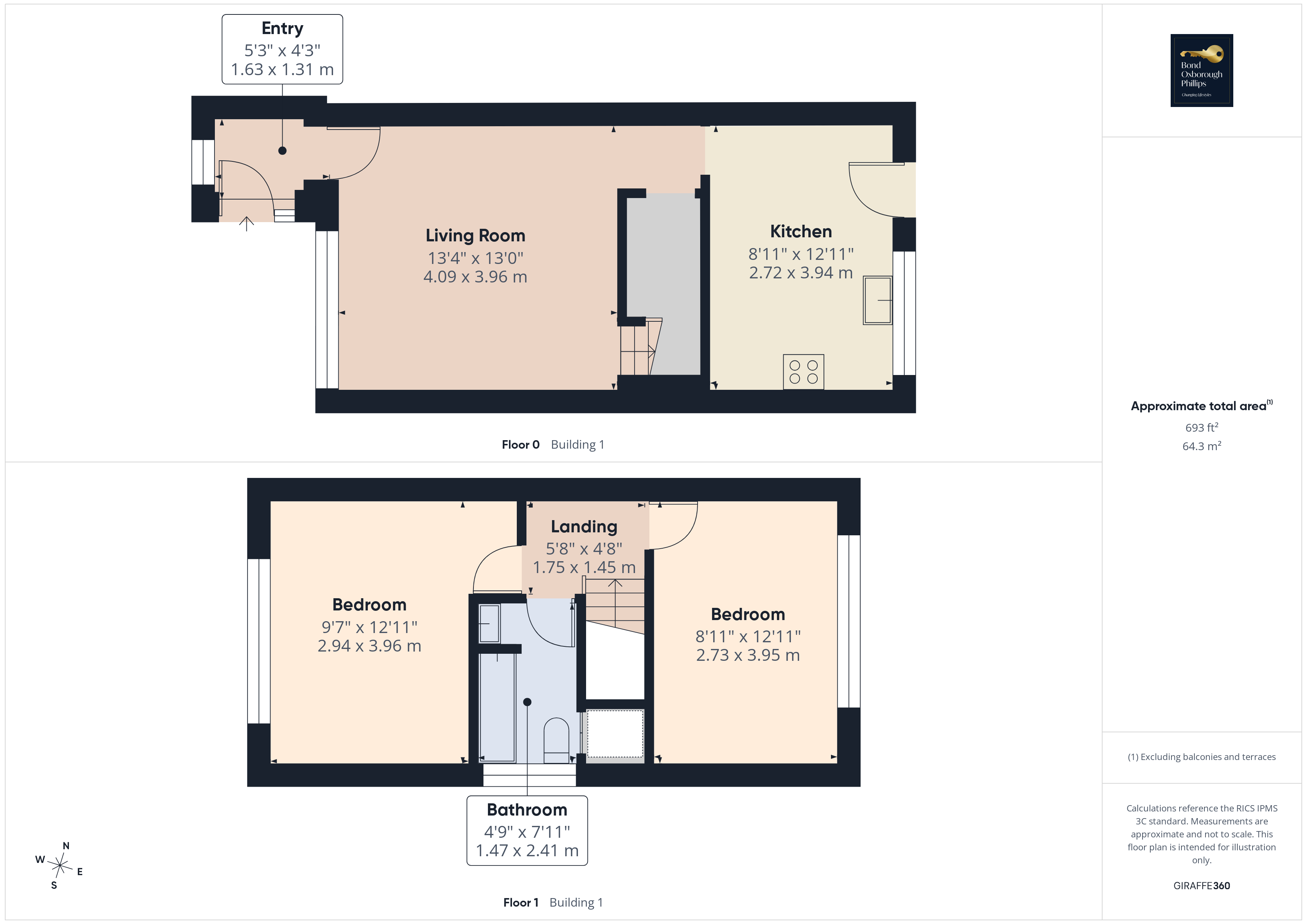 89, Oak Road, Devon floorplan