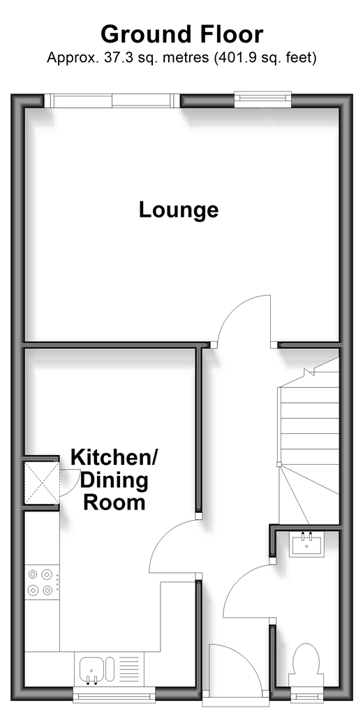 High Street, Freshwater floorplan