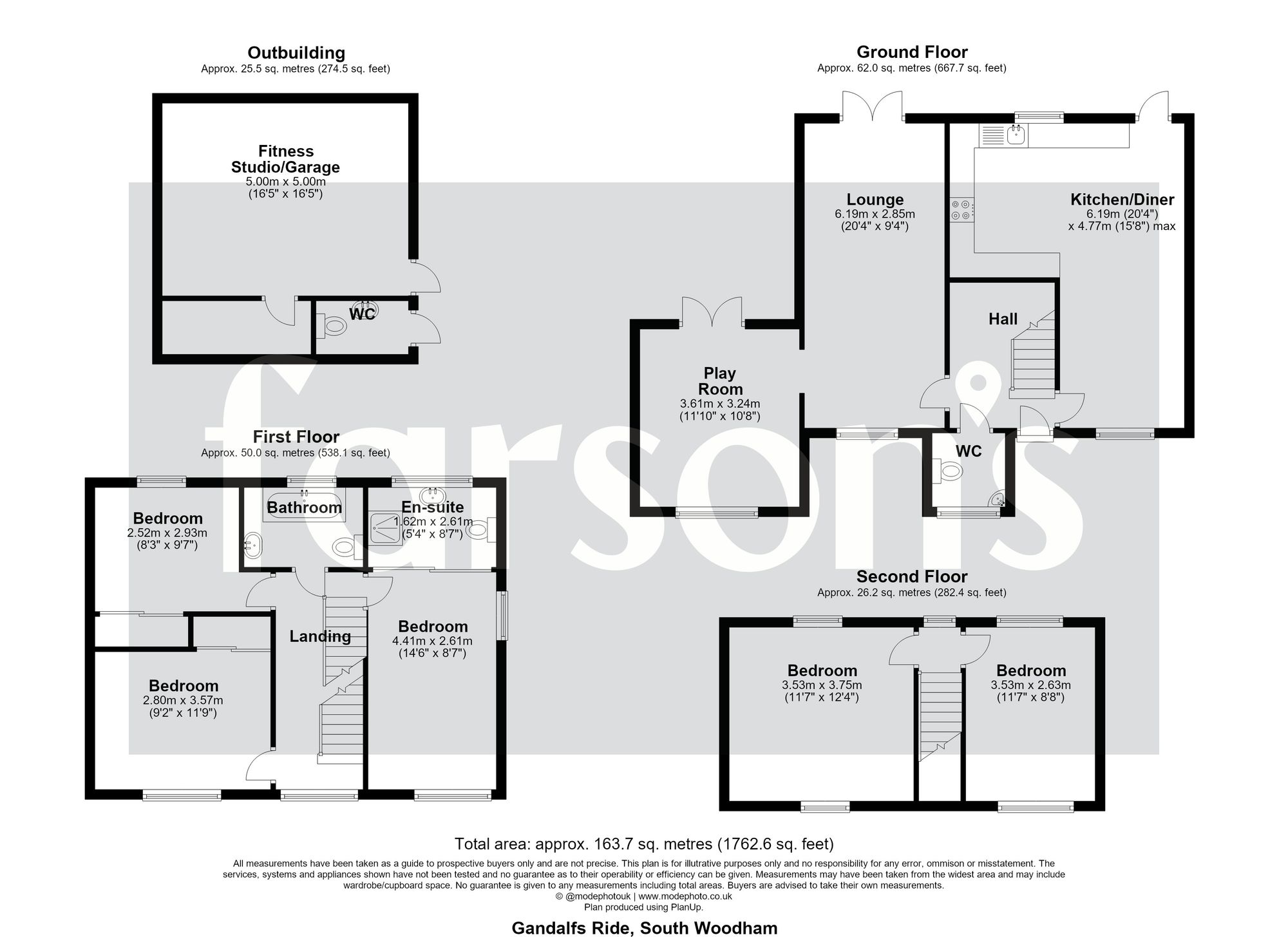 85 Gandalfs Ride, Chelmsford floorplan
