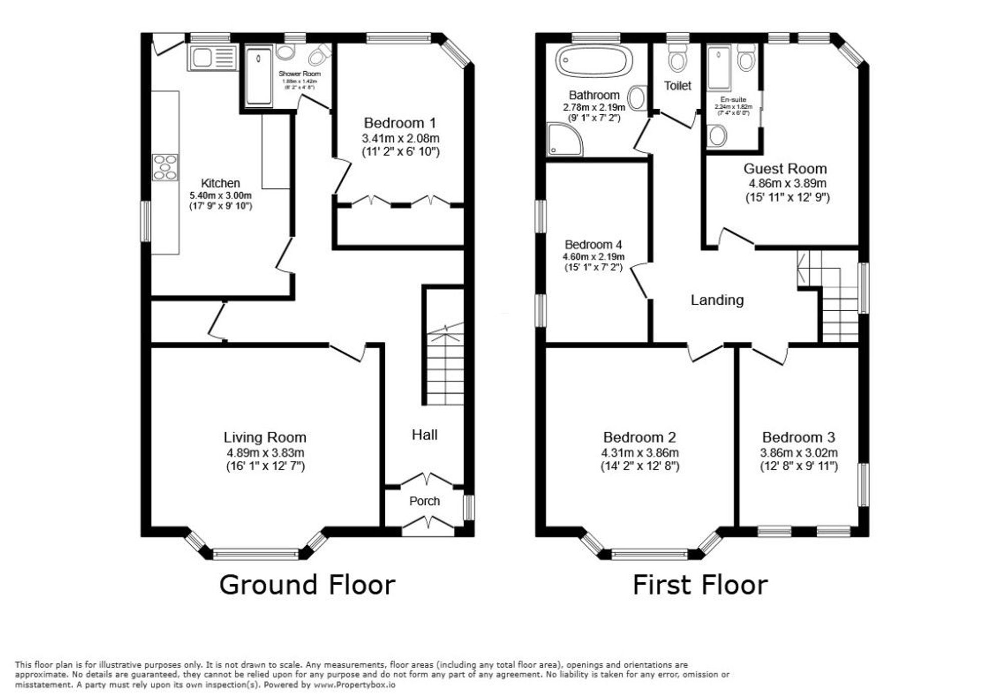 4a Shrubbery Walk, Weston-Super-Mare floorplan