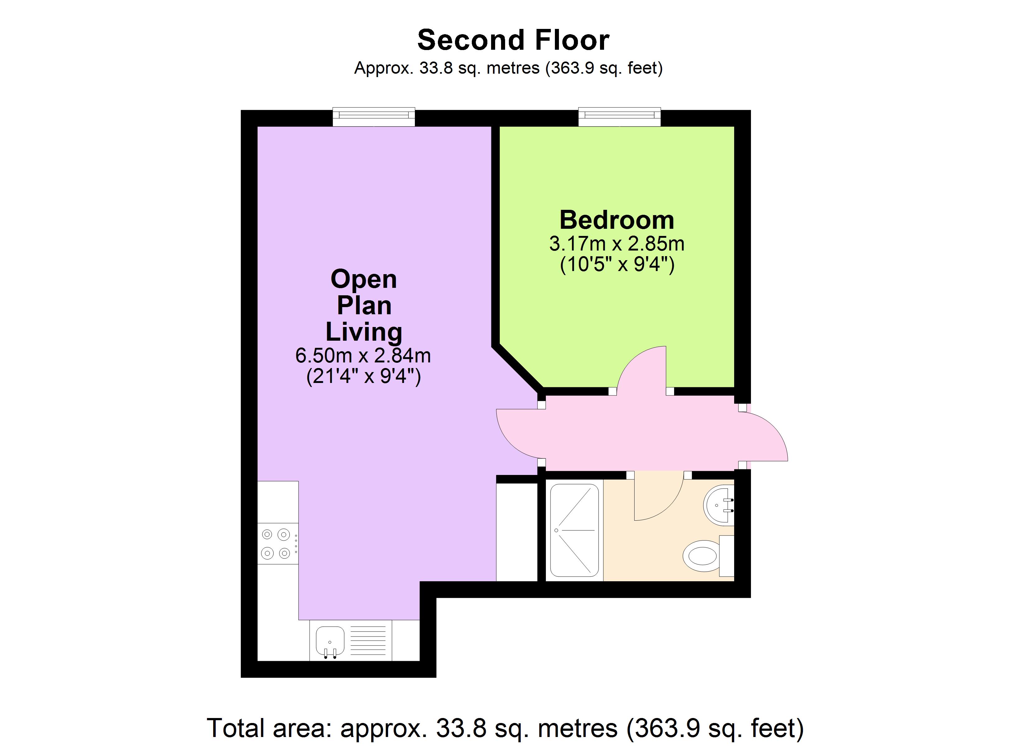 6 Wacher Court, Mortimer Street, Herne Bay floorplan