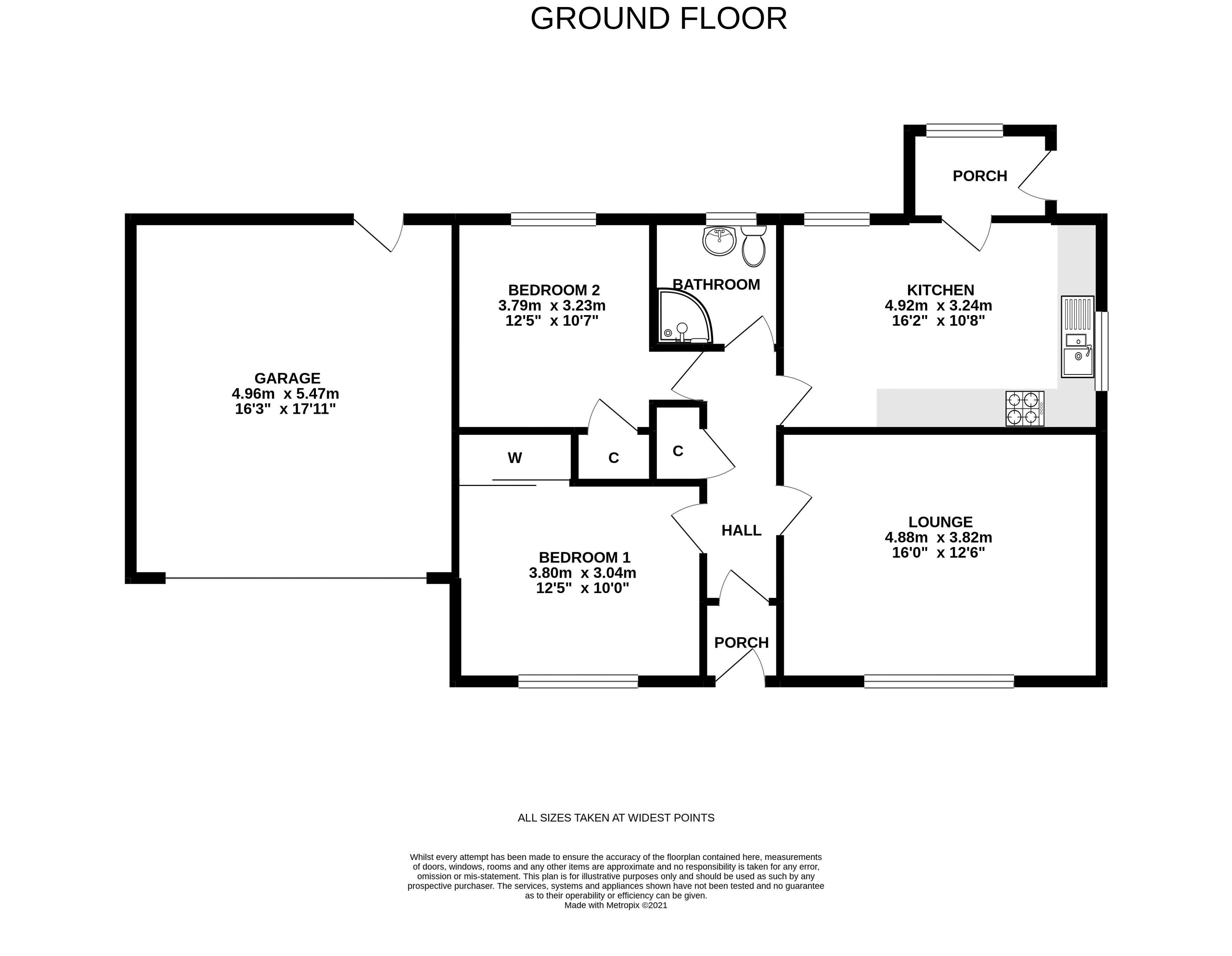 39 Holmhead Road, Cumnock KA18, 2 bedroom detached bungalow for sale