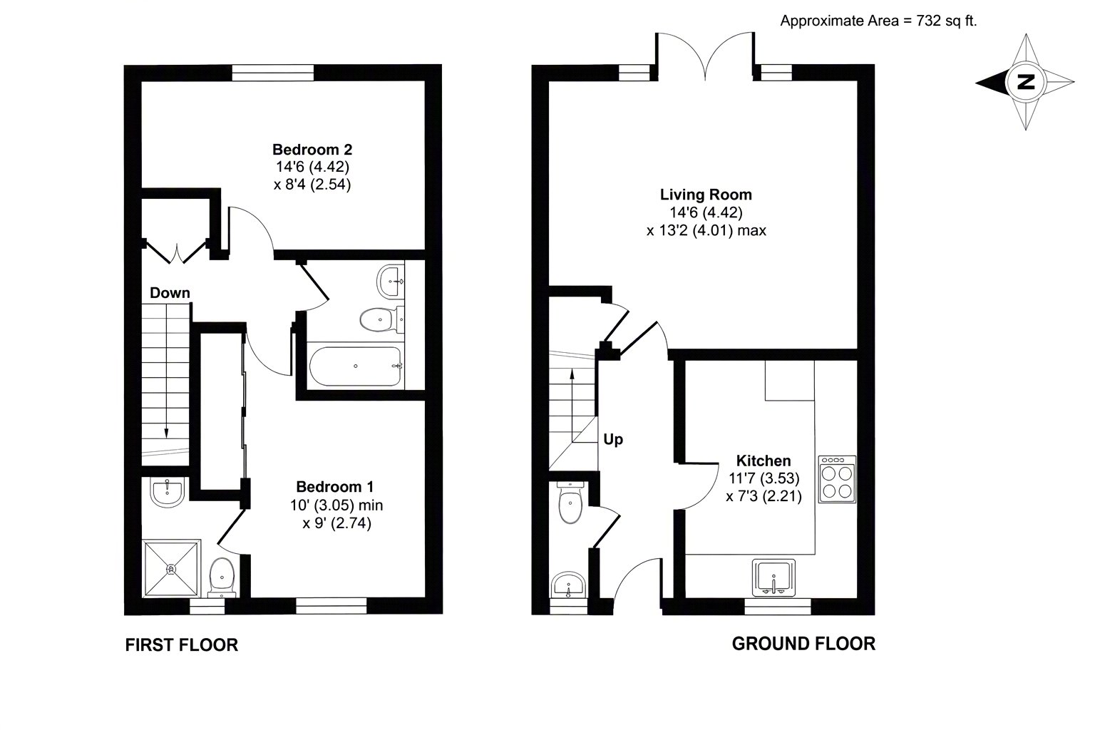 Titchener Way, Hampshire floorplan