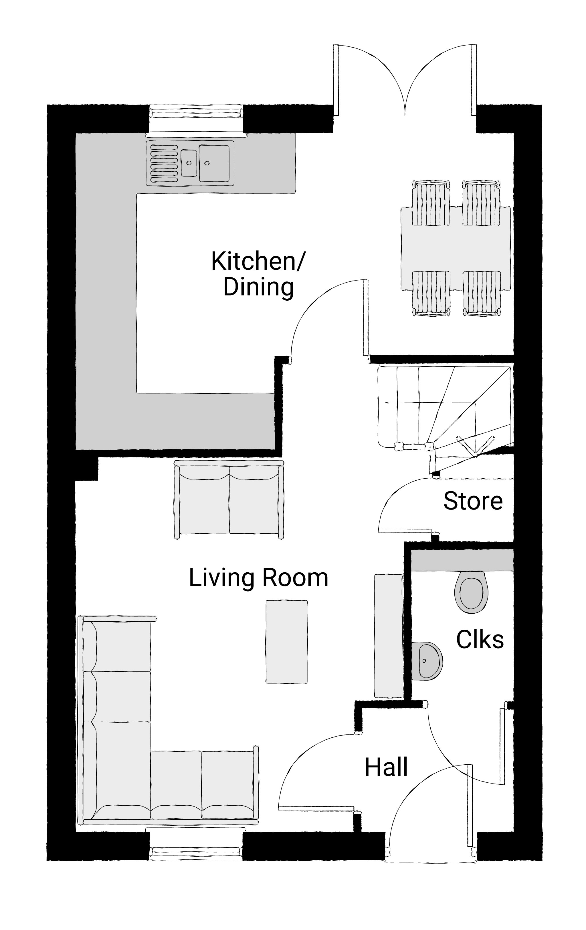 135, Lambton Park, Houghton Gate, Chester Le Street, Durham floorplan