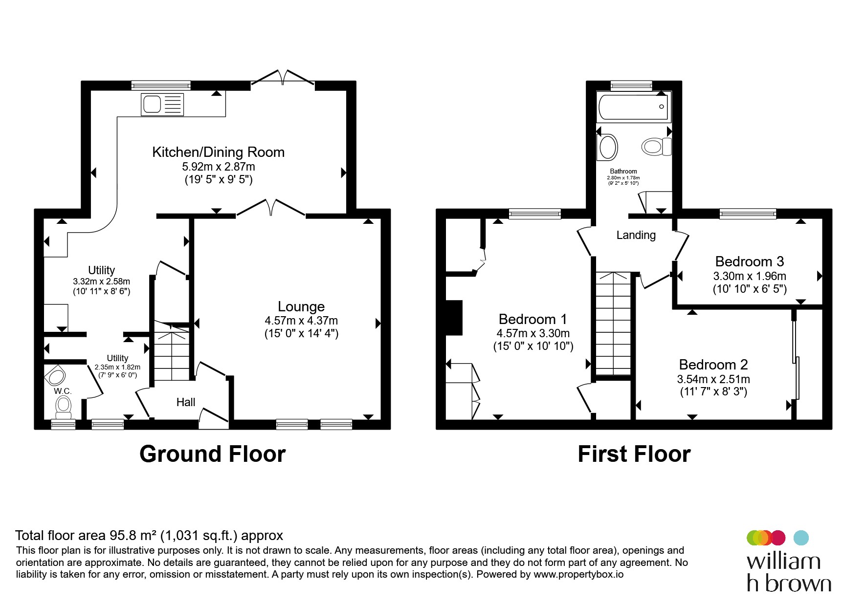 163, Handside Lane, Welwyn Garden City floorplan