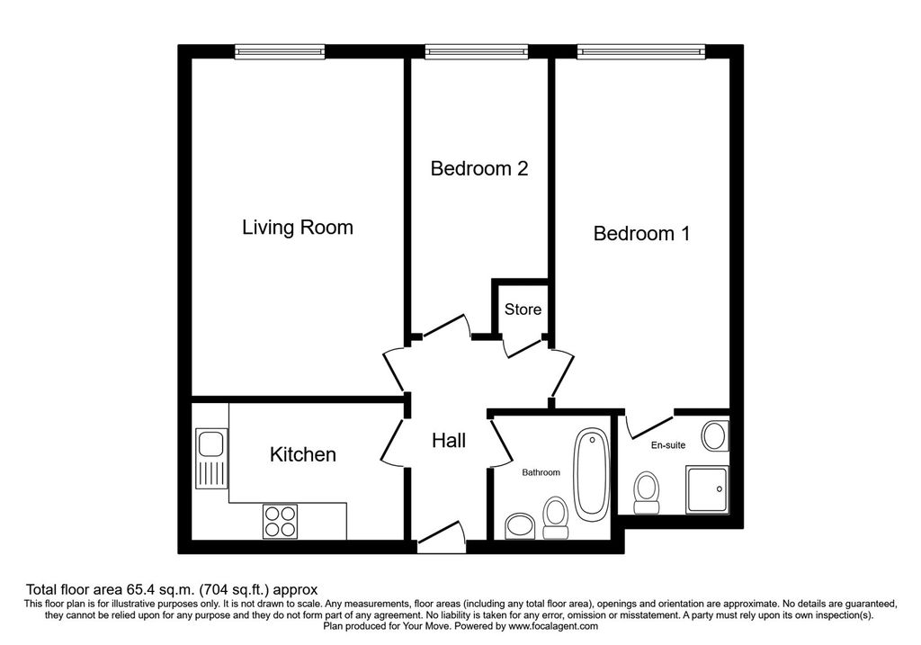 George Street, Birmingham, B3 floorplan