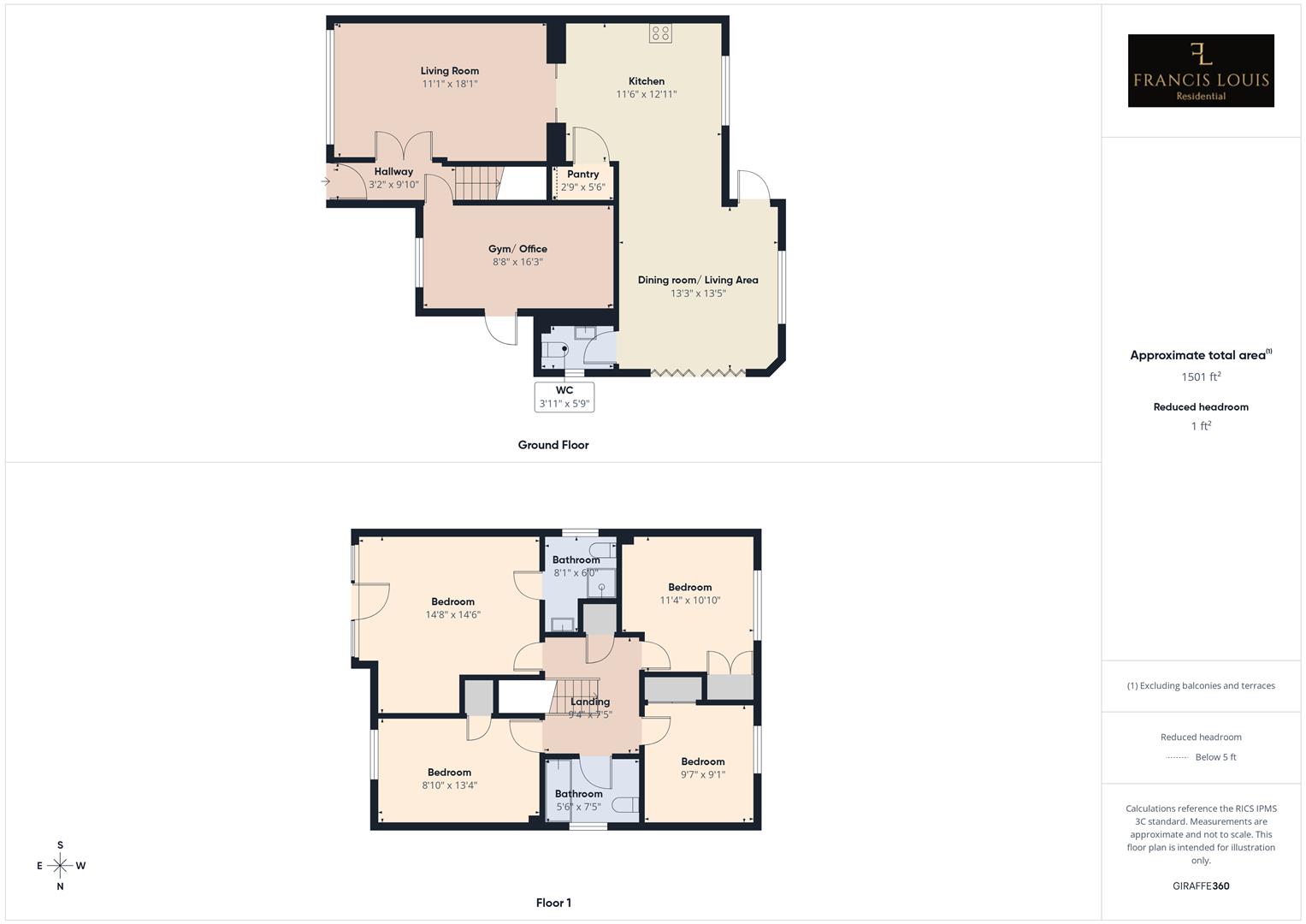 Brook House, Alphin Rise, Pocombe Bridge, Exeter floorplan