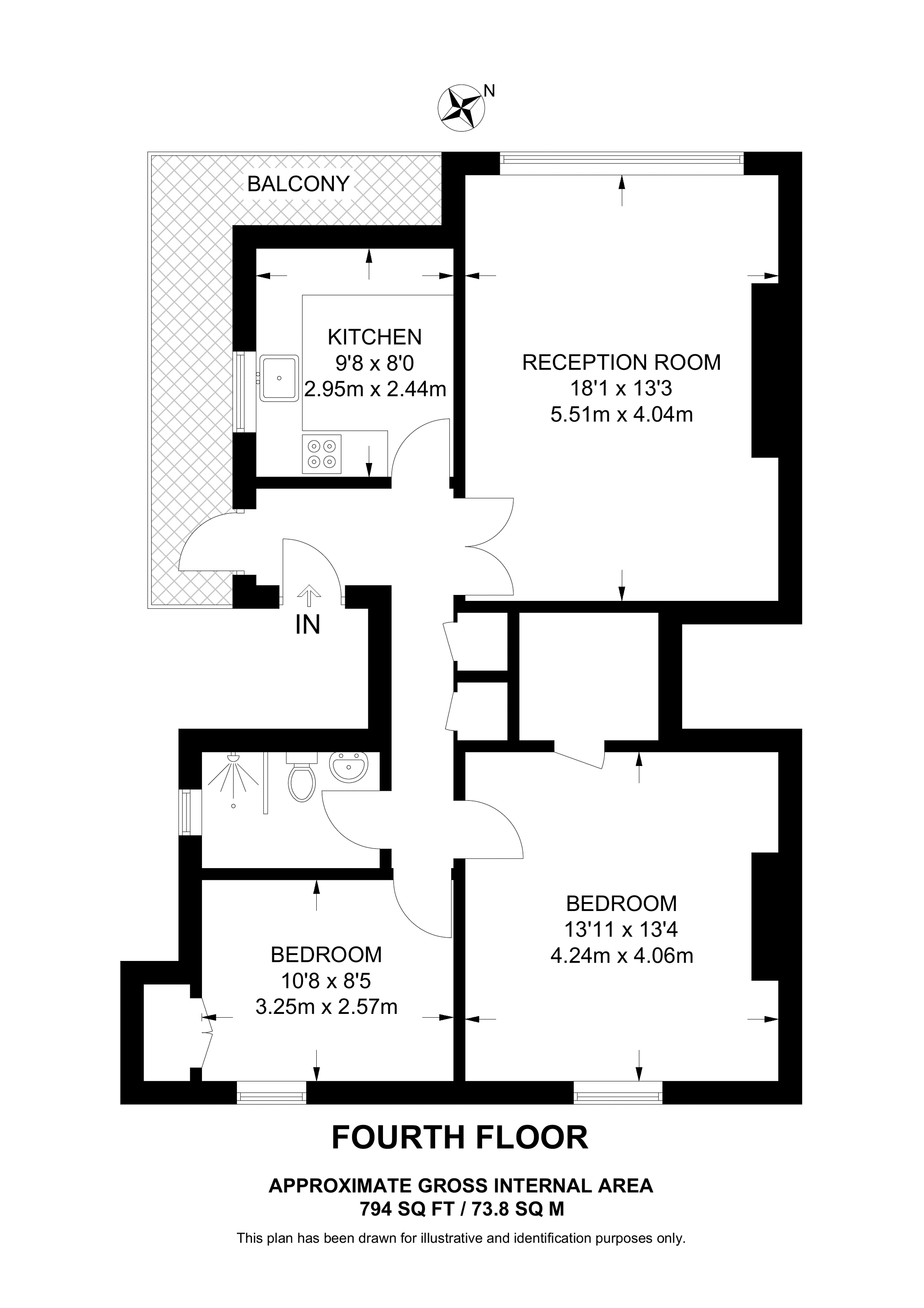 Hamilton Terrace, St John's Wood floorplan