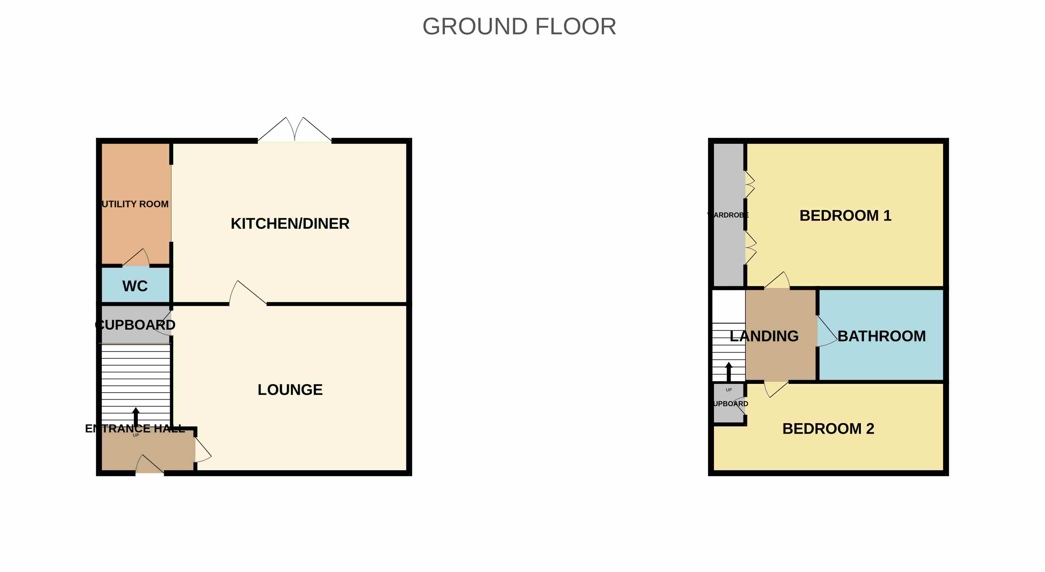 6, Rook Close, Leicestershire floorplan