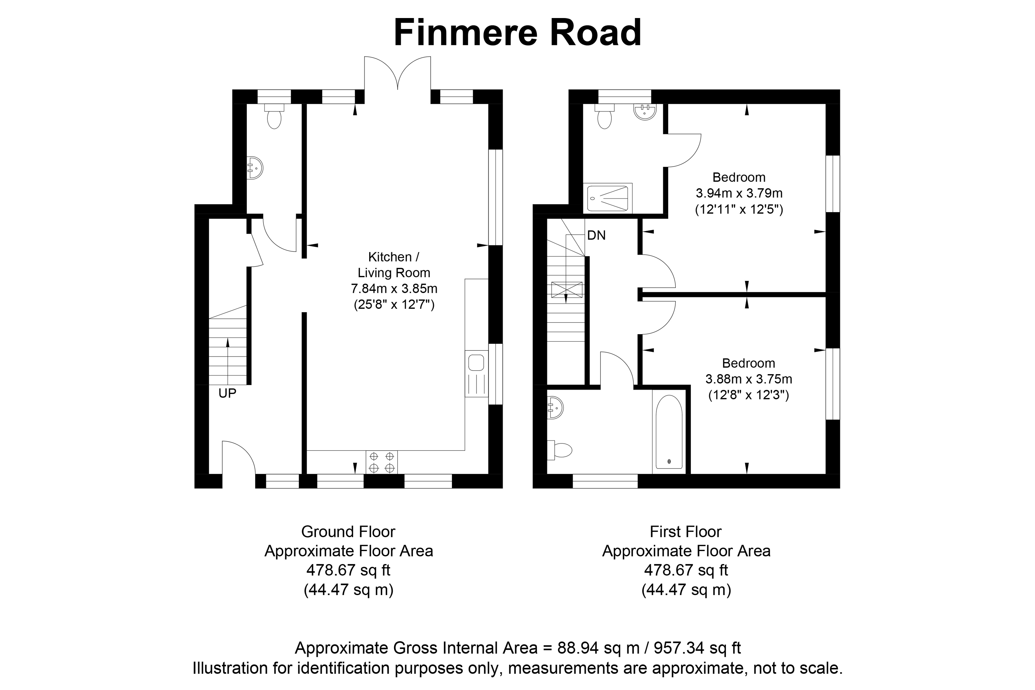 12, Finmere Road, East Sussex floorplan
