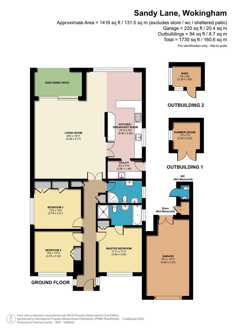 48, Sandy Lane, Wokingham floorplan
