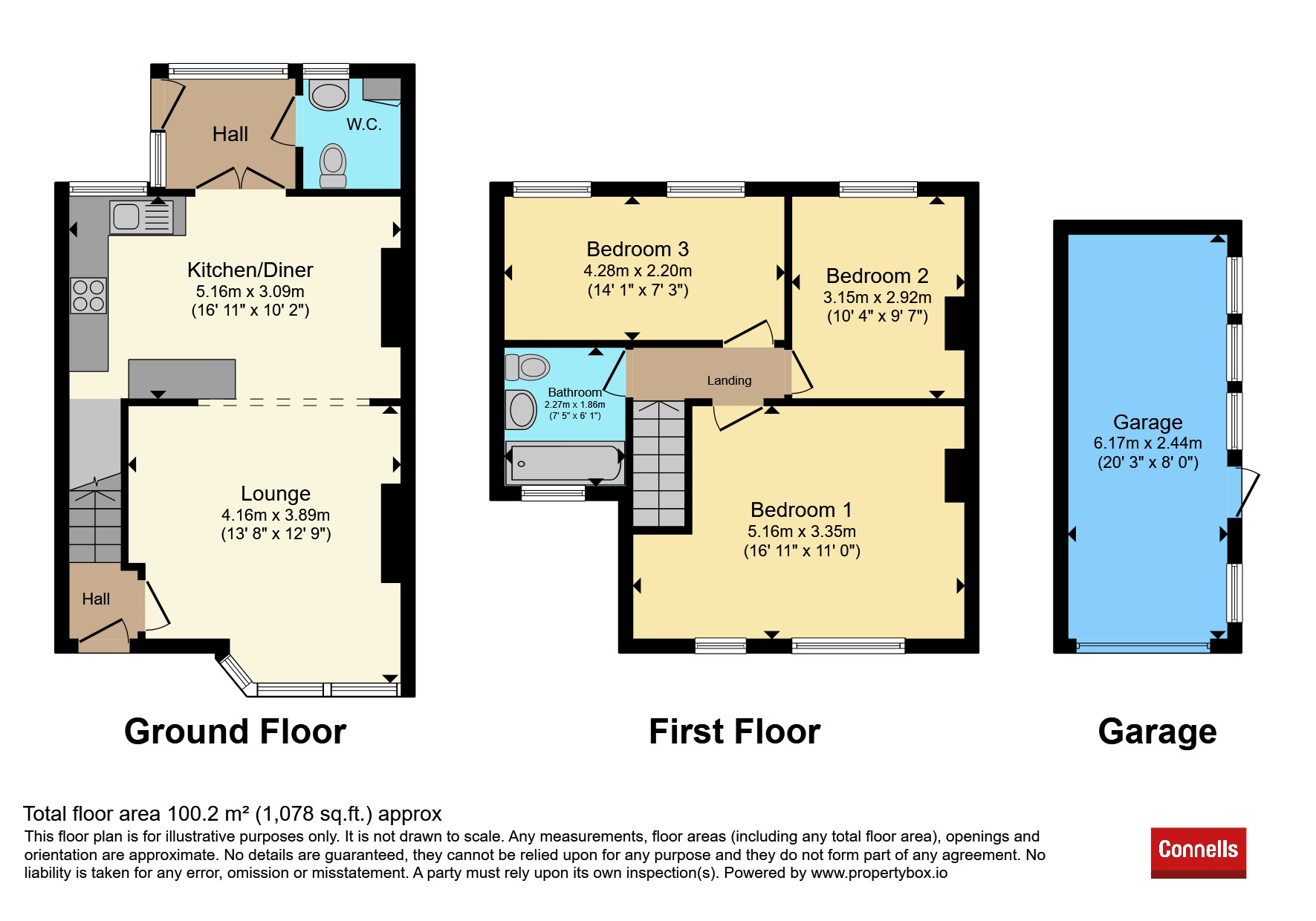 9, Lime Tree Road, Leicester floorplan