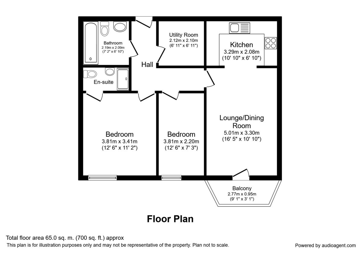 2 Bedrooms Flat to rent in Blackpool Old Road, Poulton-Le-Fylde FY6