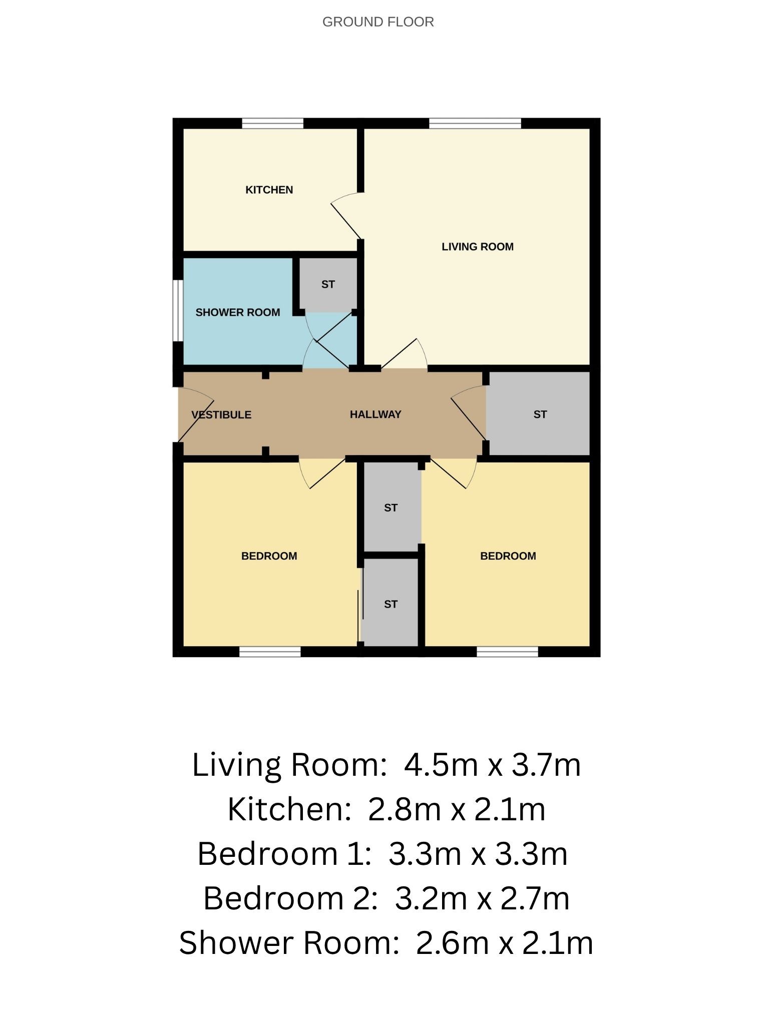 6, Earnbank, Bridge of Earn floorplan