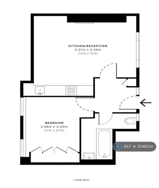Flat, Tothill House Page Street, London floorplan