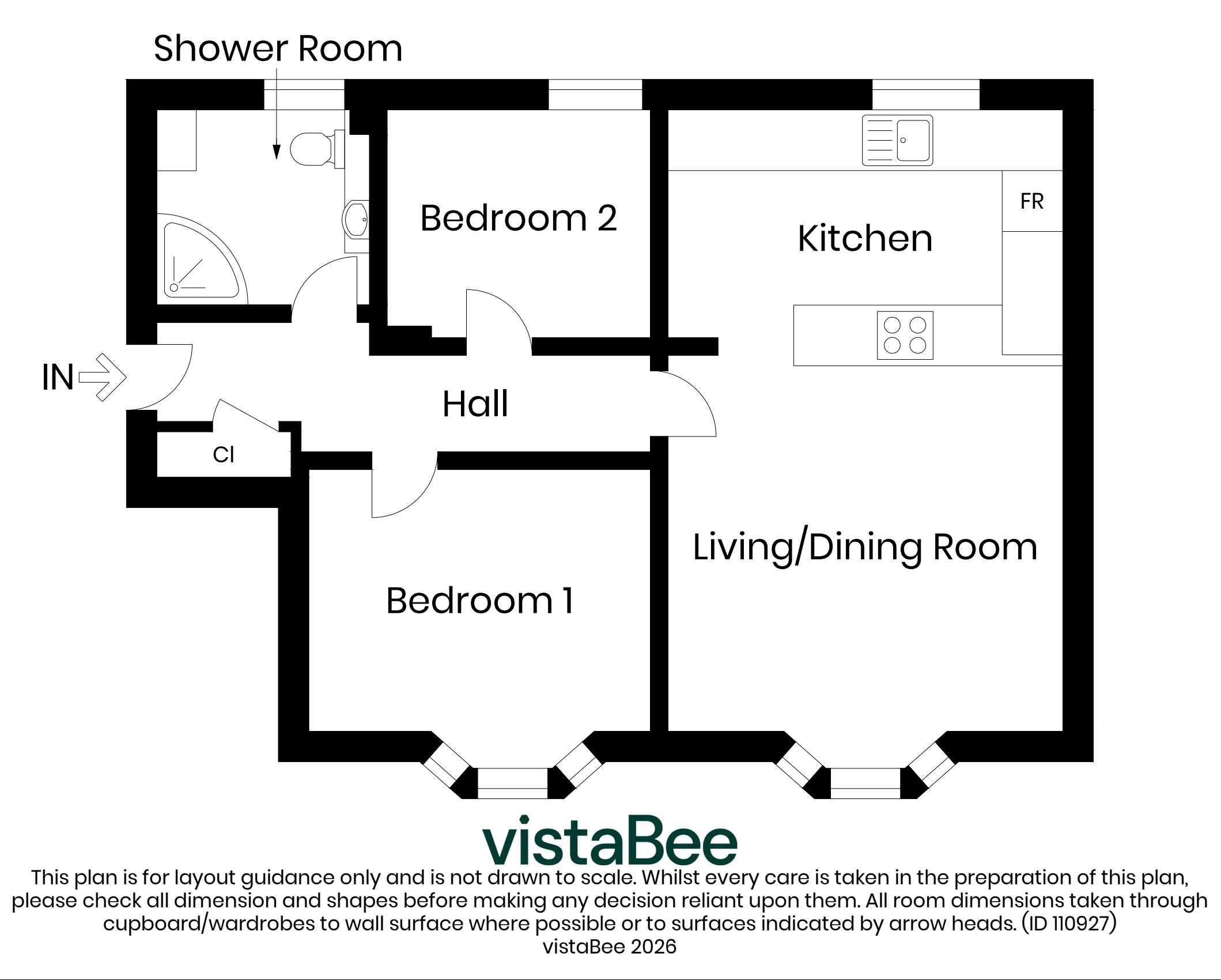 1/3, 138, Glenbuck Avenue, Glasgow City floorplan