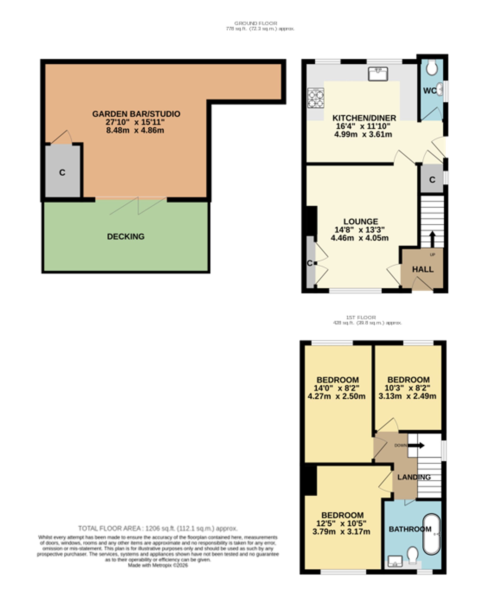 46 Wildern Lane, Southampton floorplan