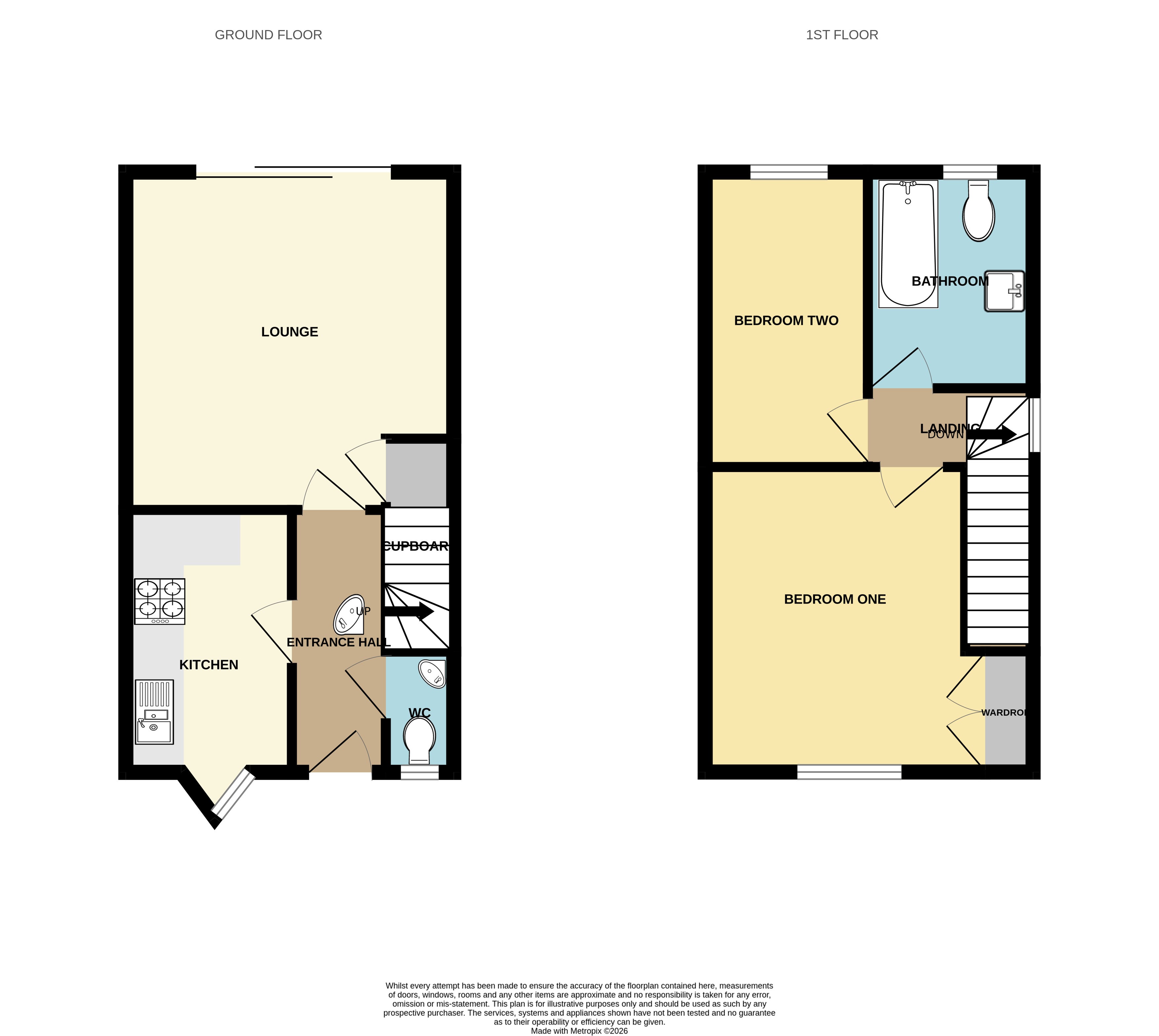 22, Gayton Road, Derbyshire floorplan